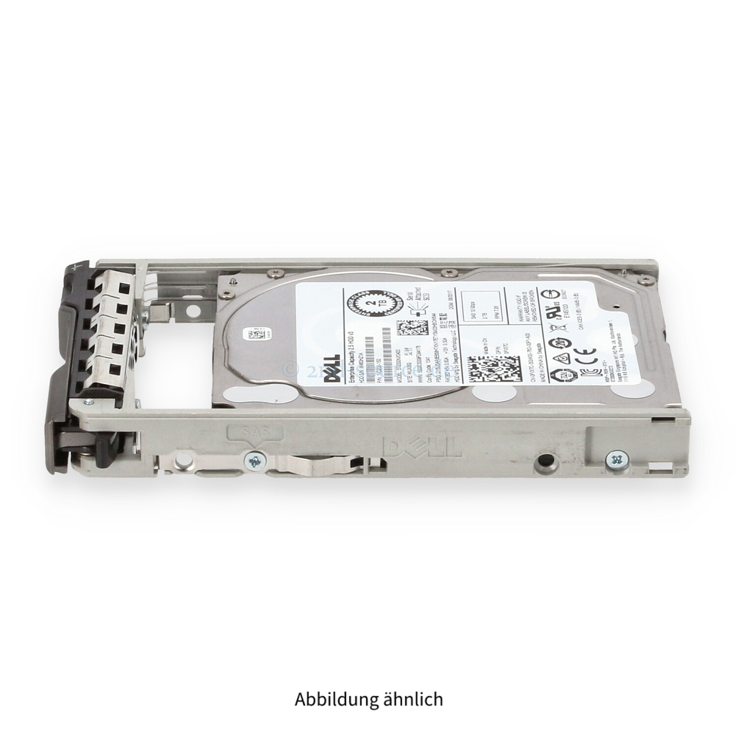 Dell 2TB 7.2k SAS 12G SFF HotPlug HDD FVX7C 0FVX7C 0H194D H194D