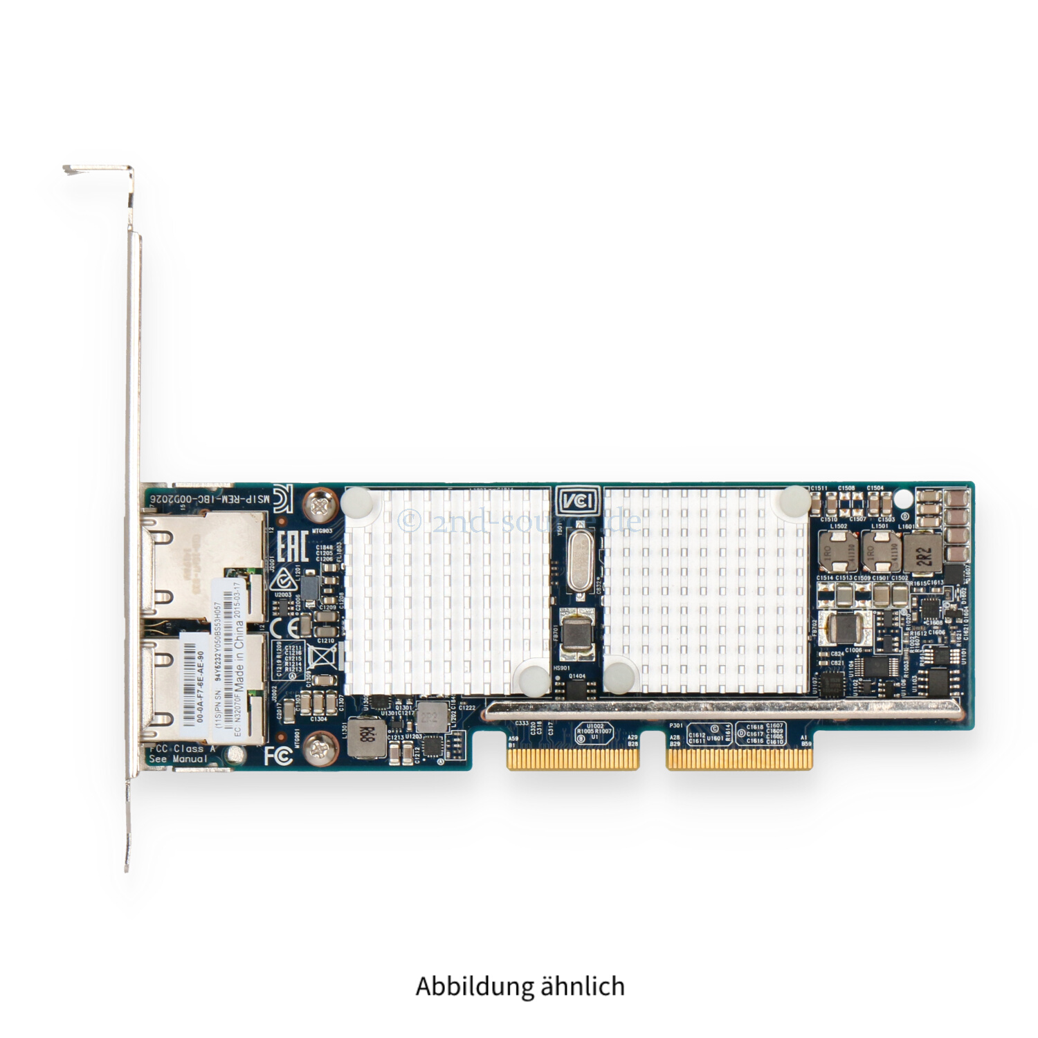Lenovo NetXtreme II 2x10GBase-T ML2 Server Ethernet Adapter High Profile 00D2026 94Y5232
