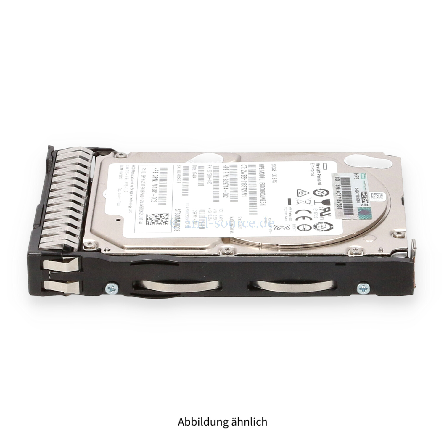 HPE 600GB 10k SAS 12G SFF SC HotPlug HDD 781516-B21 781577-001