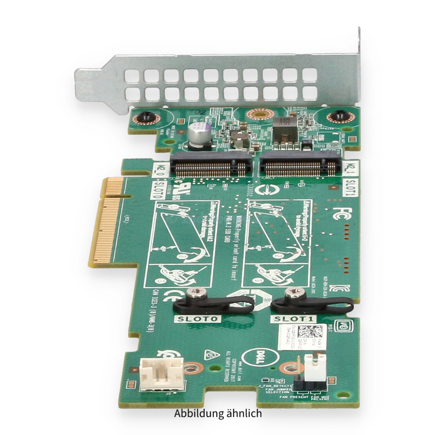Dell BOSS M.2 Solid State Storage Adapter PCIe Low Profile 2MFVD 02MFVD