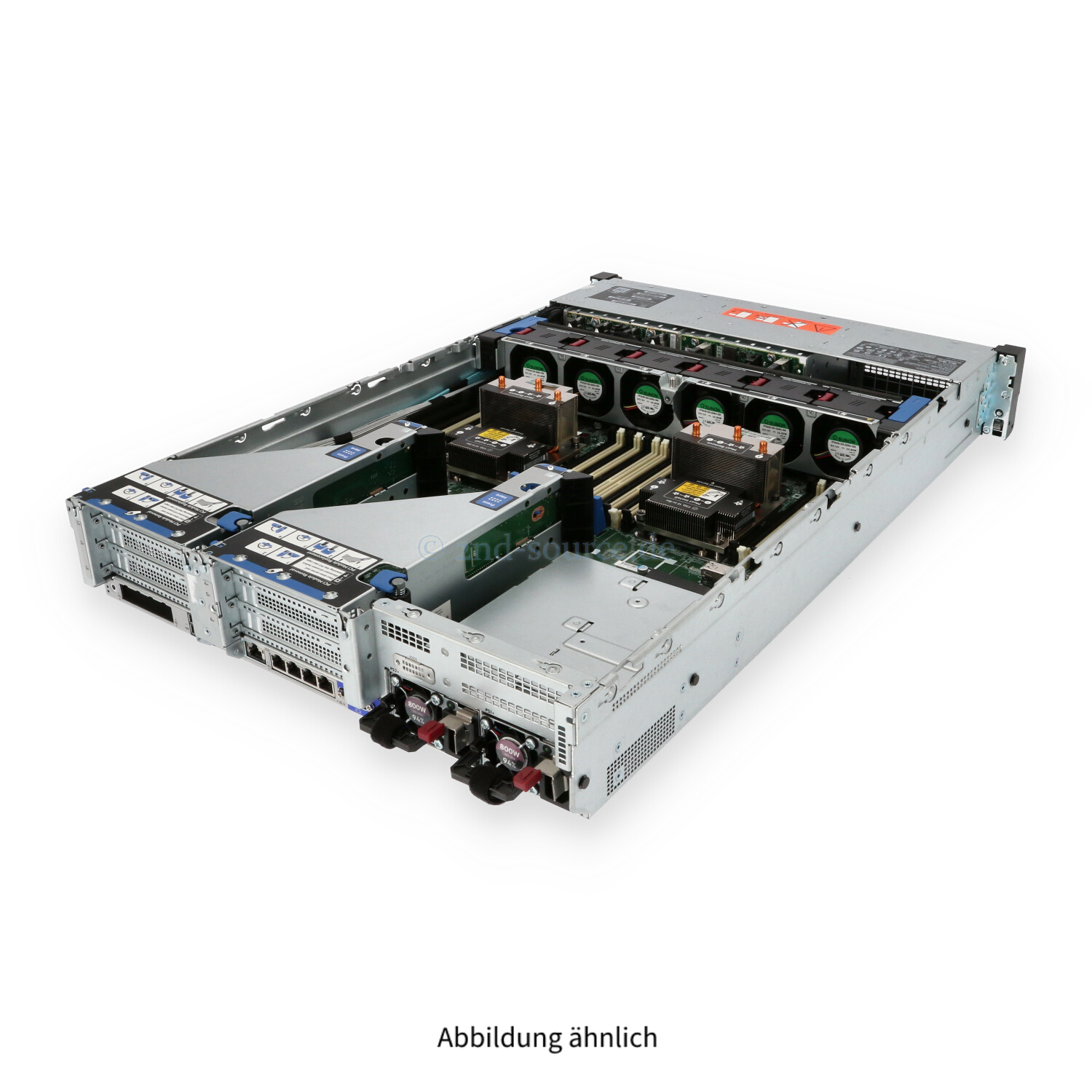 HPE DL380 G10 8xSFF 8xNVMe 2x High Performance Heatsink 2x 800W CTO Server