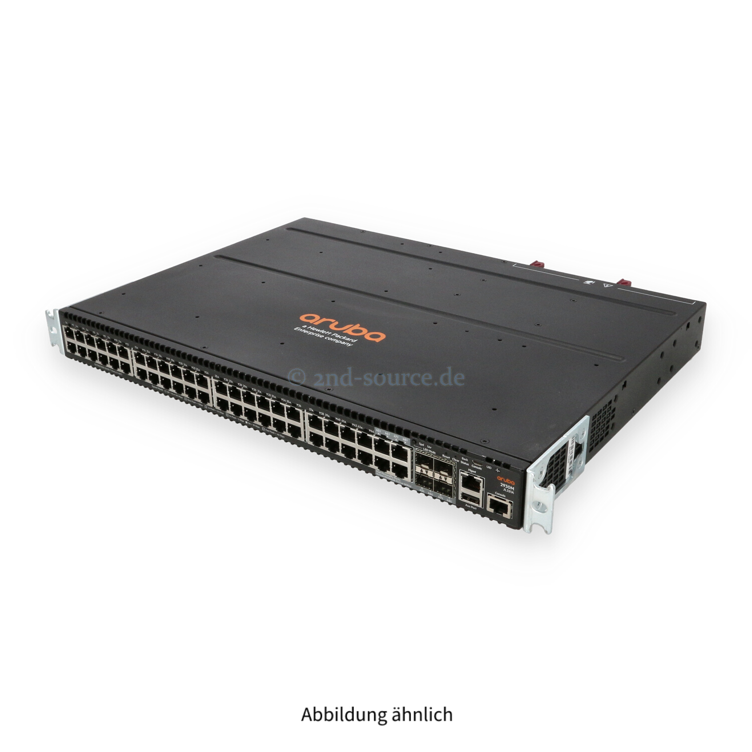 HPE Aruba 2390M 44x RJ-45 1GbE 4x Dual Personality 1GbE 4x SFP+ 10GbE MACsec Module 2x 250W Switch JL321A JL321-61001 HPE Aruba 2390M 44x RJ-45 1GbE 4x Dual Personality 1GbE 4x SFP+ 10GbE MACsec Module 2x 250W Switch JL321A JL321-61001