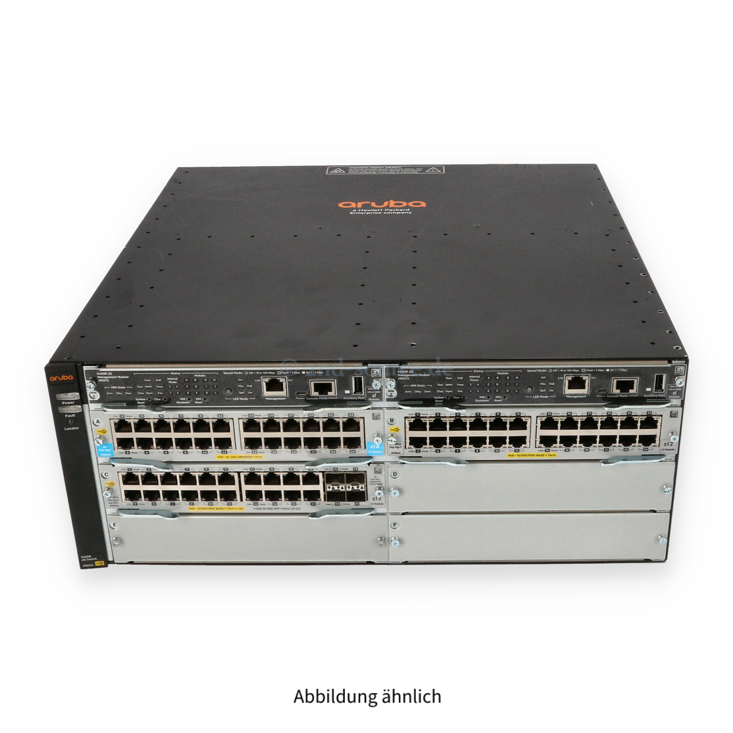HPE Aruba 5406R zl2 48x 1GbE PoE+ 20x 1GbE PoE+ 4x SFP+ Switch 2x RPS