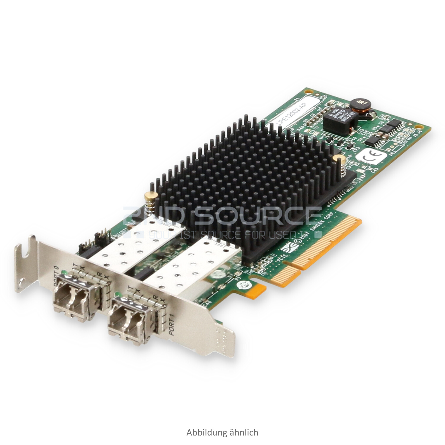 Huawei Emulex LPE12002 2-Port 8G Fibre Channel Adapter Low Profile 06030217