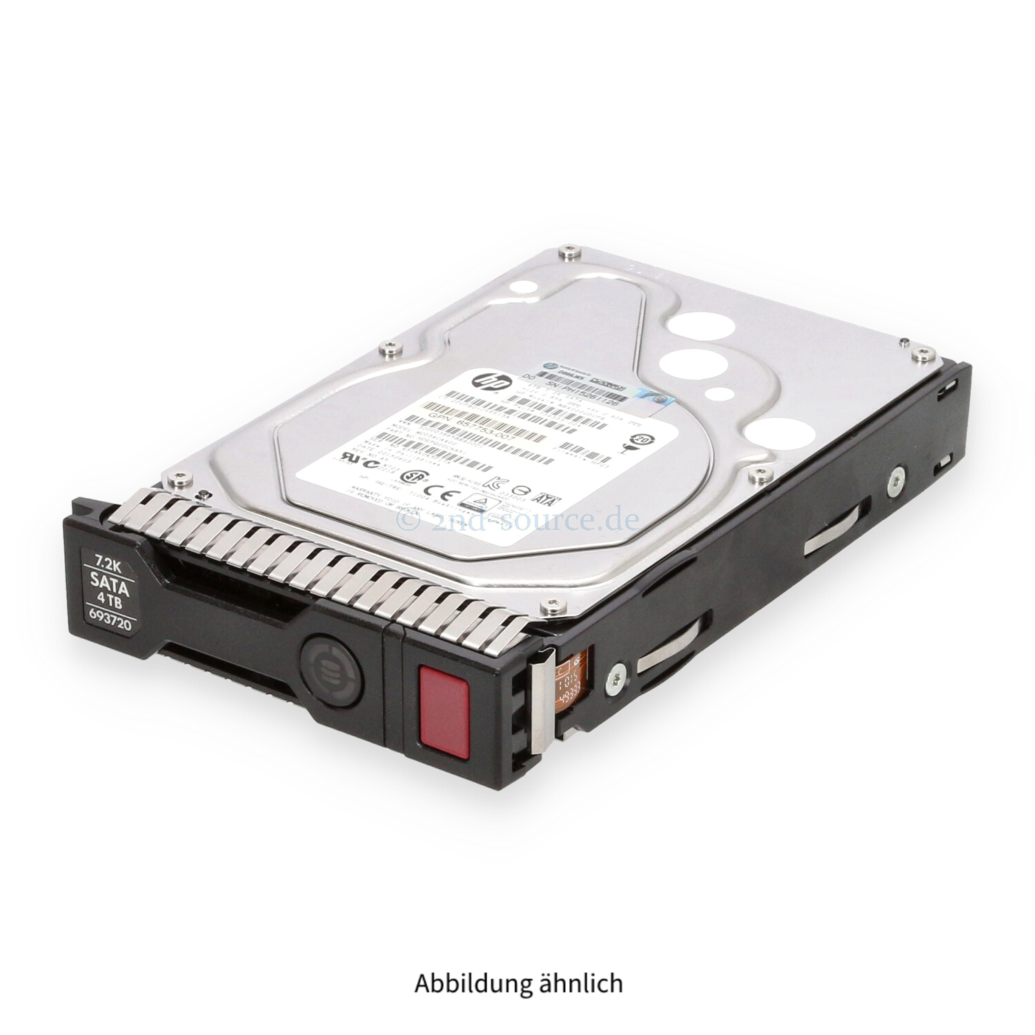 HPE 4TB 7.2k SATA 6G LFF Midline SC HotPlug HDD 693687-B21 693720-001