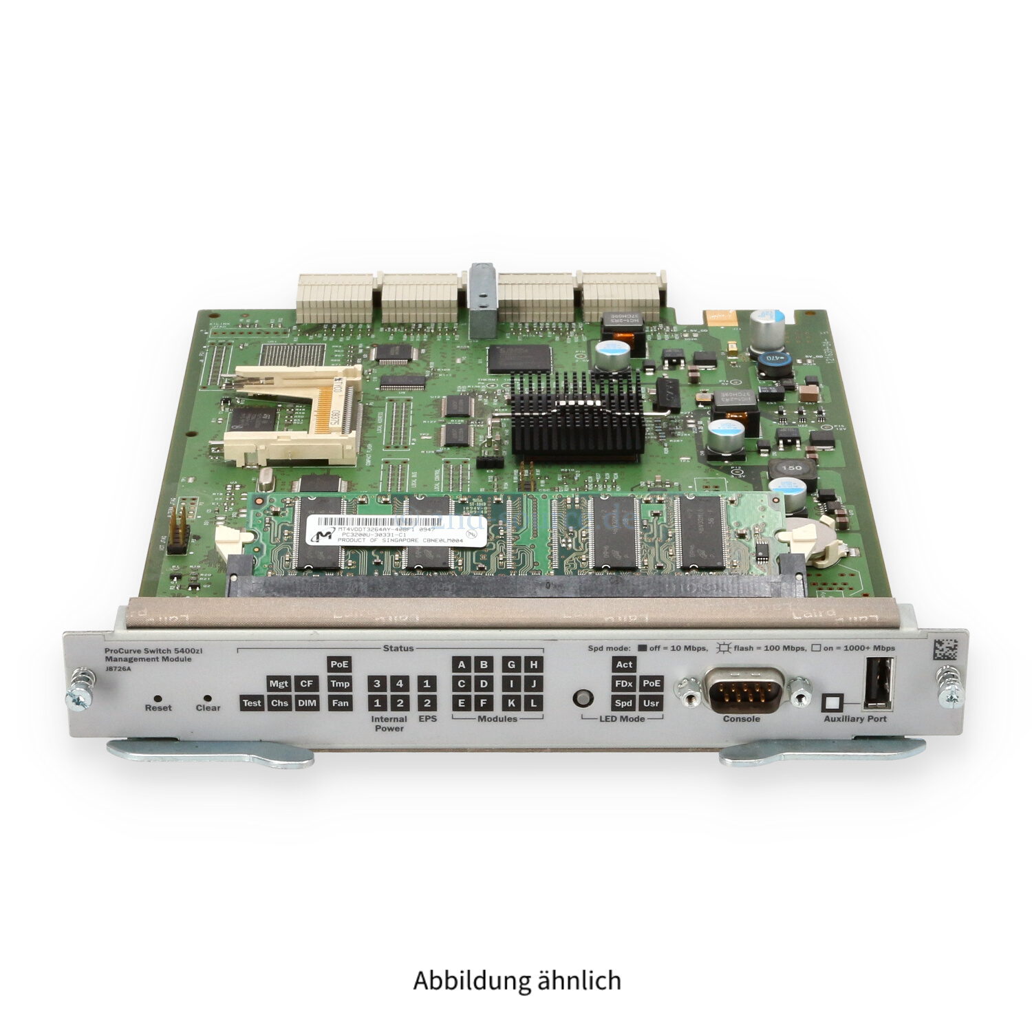 HPE ProCurve 5400zl Management Module J8726A J8726-61101 J8726-69001 HPE ProCurve 5400zl Management Module J8726A J8726-61101 J8726-69001
