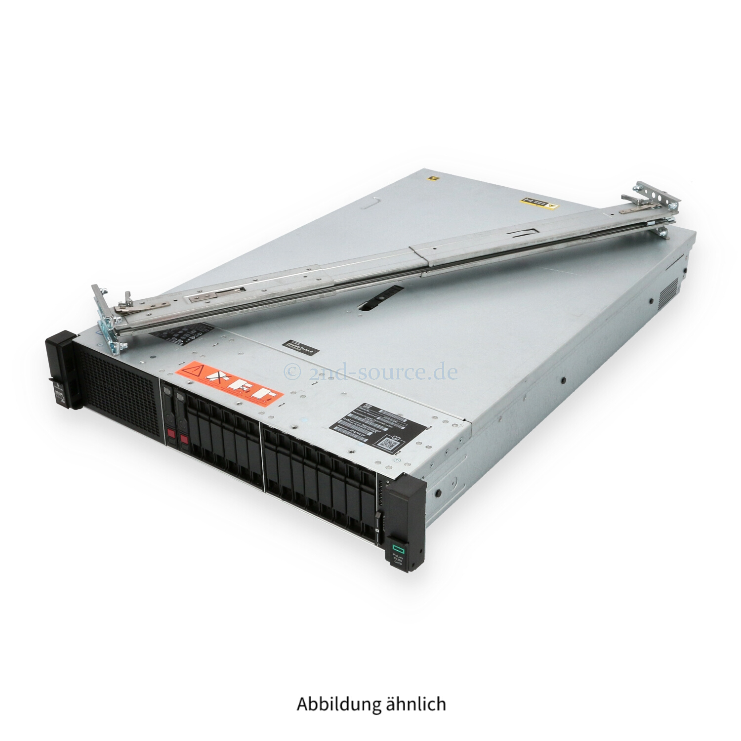 HPE DL380 G10 8x SFF 8x NVMe 2P Gold 6254 3.10GHz 18C 512GB P408i inkl. Batterie 2x 480GB SATA SSD 2x RPS Rackkit