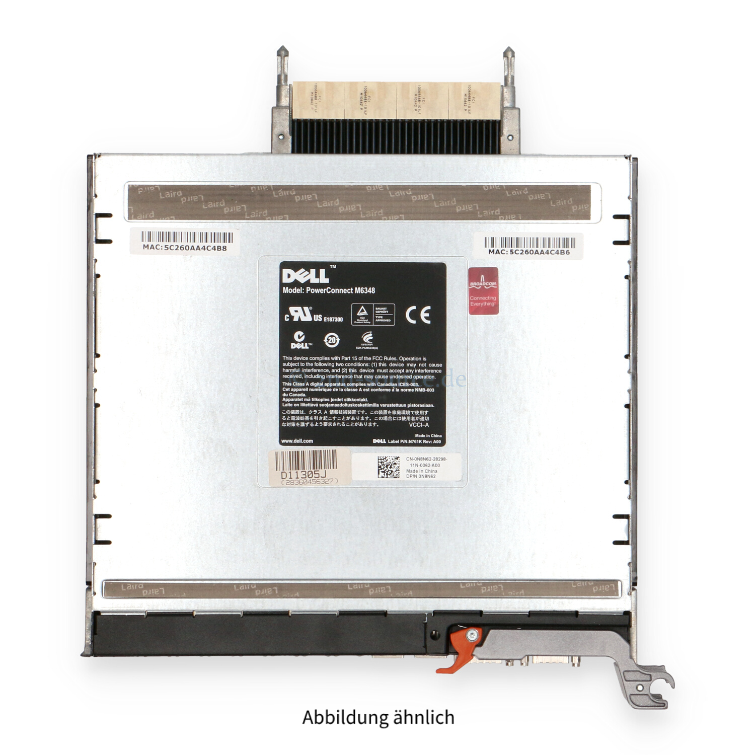 Dell PowerConnect M6348 1GbE / 10GbE Blade Switch Module M1000e N8N62 0N8N62 Dell PowerConnect M6348 1GbE / 10GbE Blade Switch Module M1000e N8N62 0N8N62
