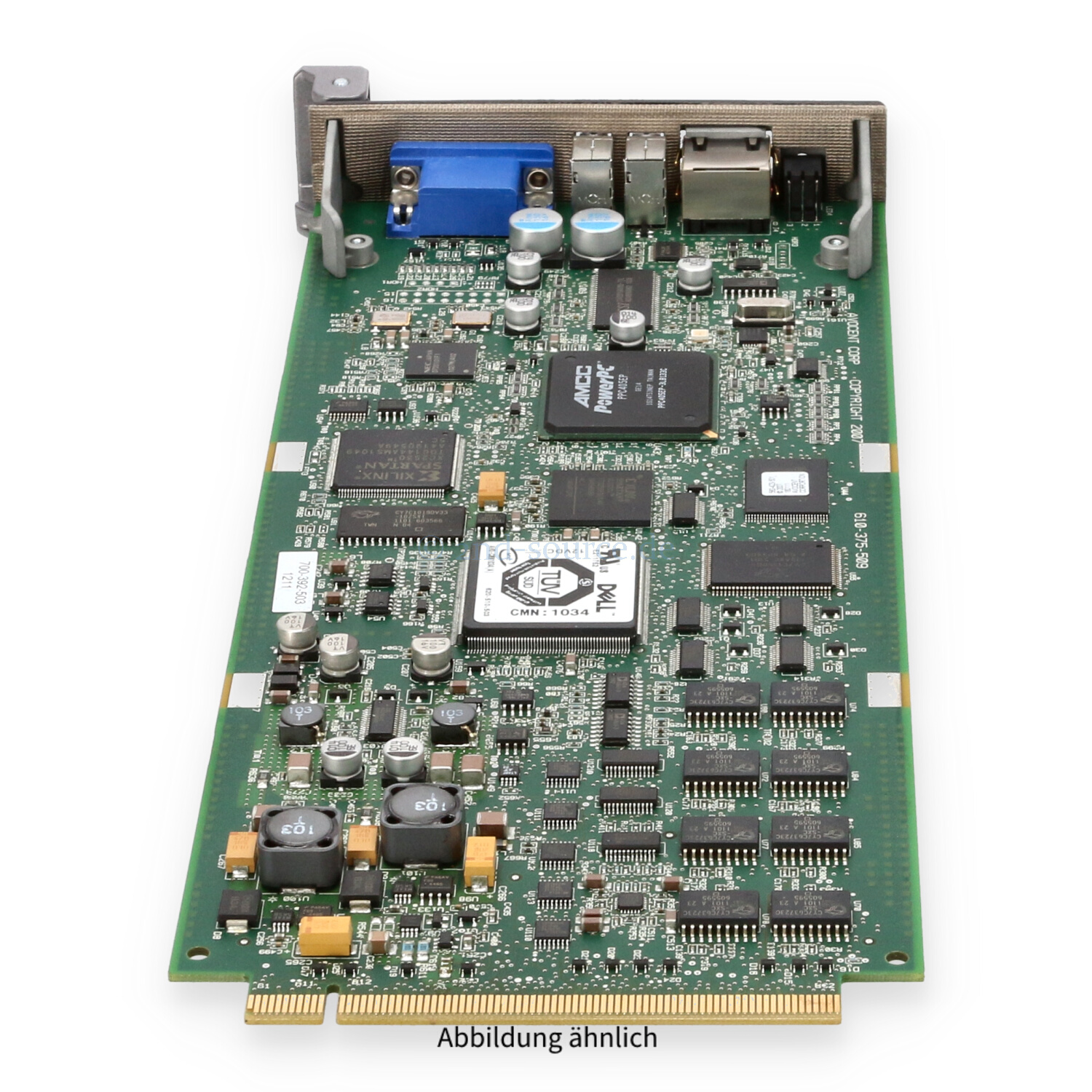 Dell 2x 1000Base-T iKVM integrated KVM Switch Module M1000e K036D 0K036D