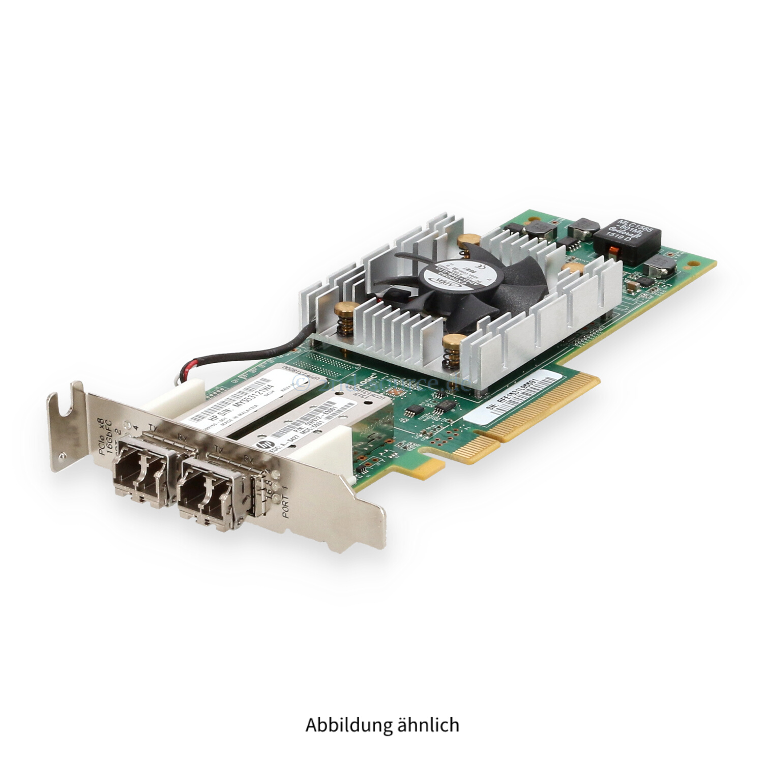 HPE SN1000Q 2x 16GB SFP Fibre Channel PCIe HBA Low Profile QW972A 699765-001