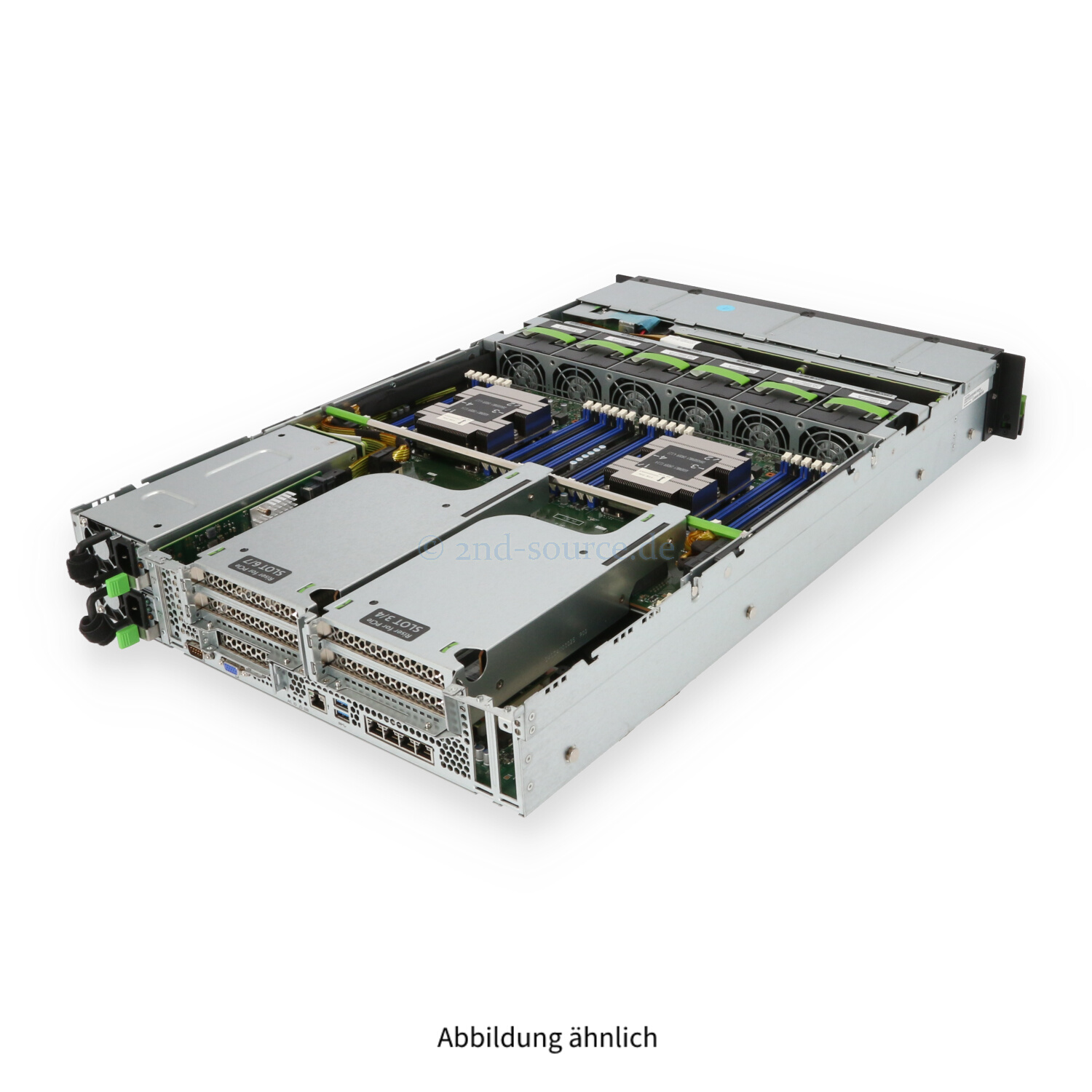 Fujitsu Primergy RX4770 M4 16xSFF 4x Heatsink CP400i 2x 1TB 7.2k SATA 6G I357-T4 2x 1600W Rackkit CTO Server