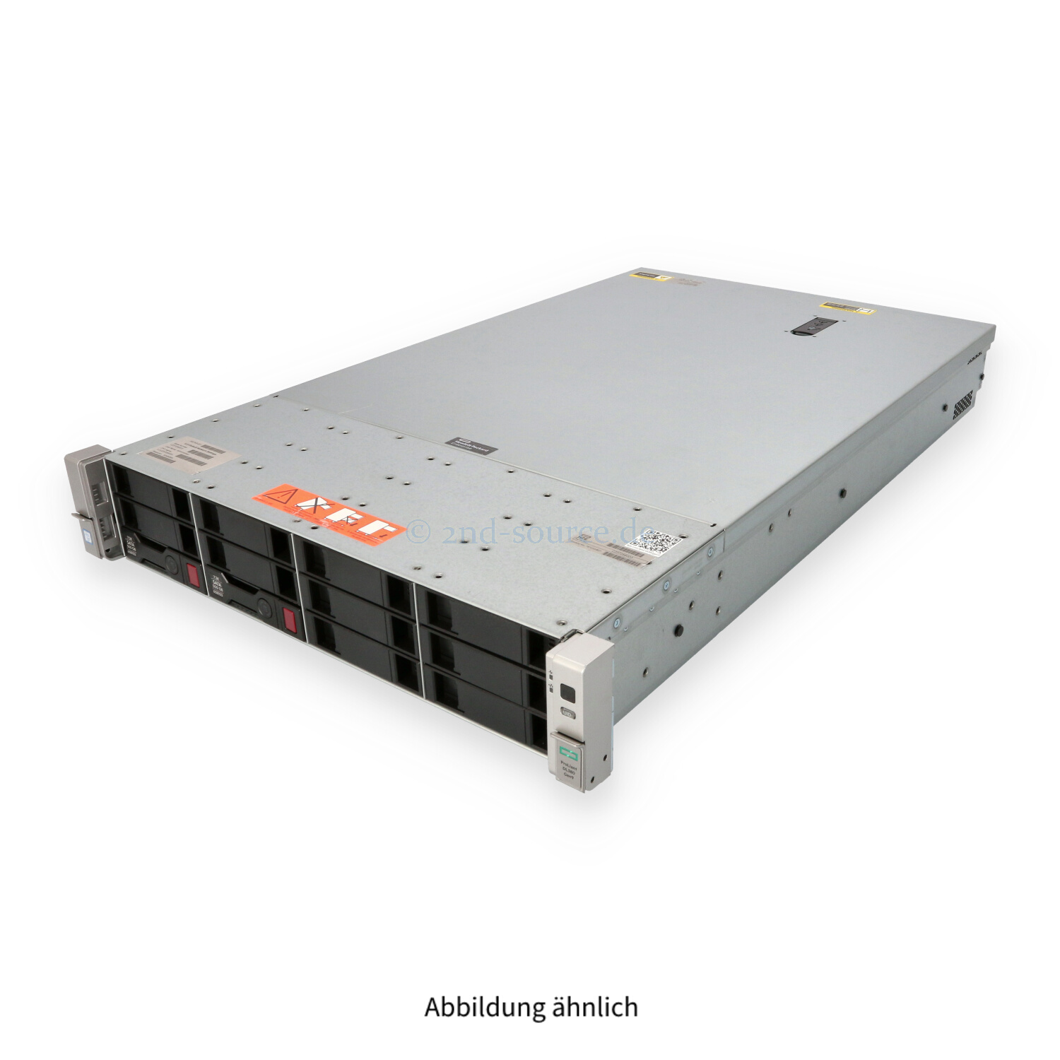 HPE DL380 G9 4x LFF 1P E5-2620 v3 2.40GHz 6C 32GB 2x Riser 2x 500W