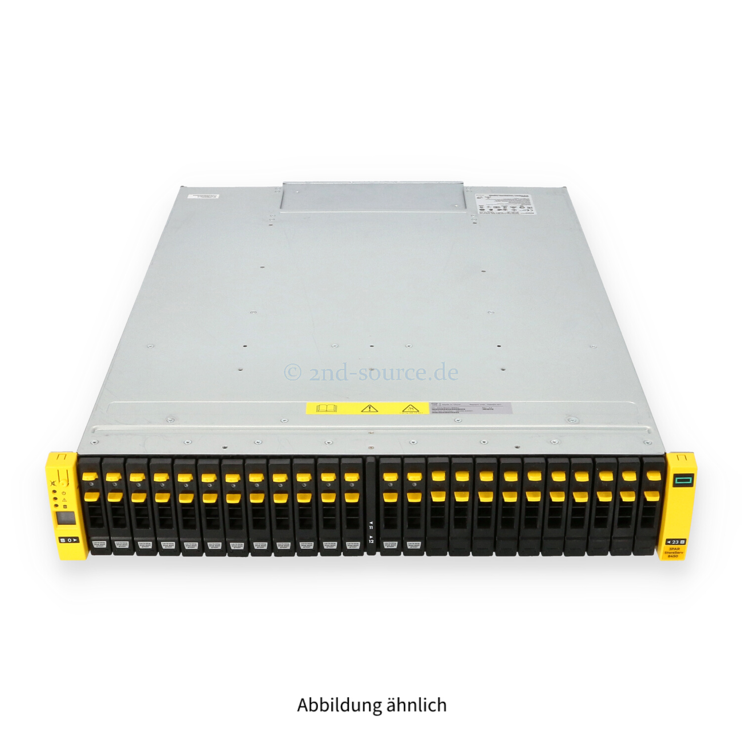 HPE 3PAR StoreServ 8450 SAN Storage Enclosure mit 14x 3.84TB SAS 12G SFF 2-Node 2x 764W