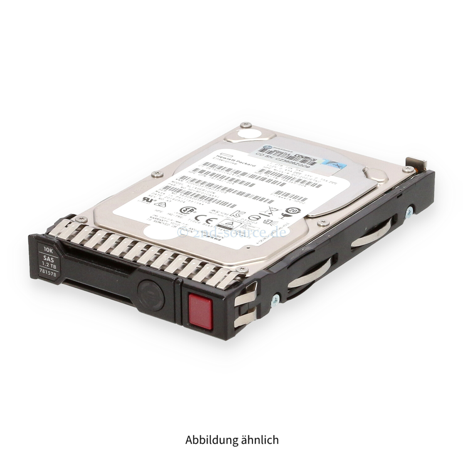 HPE 1.2TB 10k SAS 12G SFF SC HotPlug HDD 781518-B21 781578-001