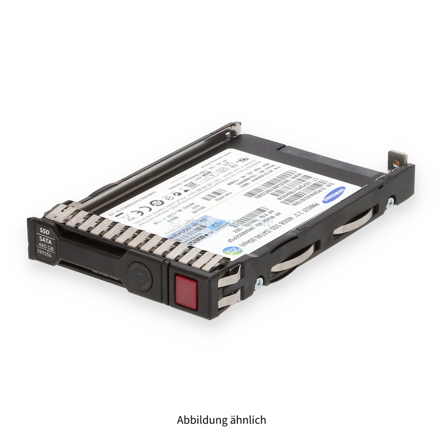 HPE 480GB SATA 6G SFF Read Intensive SC HotPlug SSD 789145-B21 789356-001 P05320-001