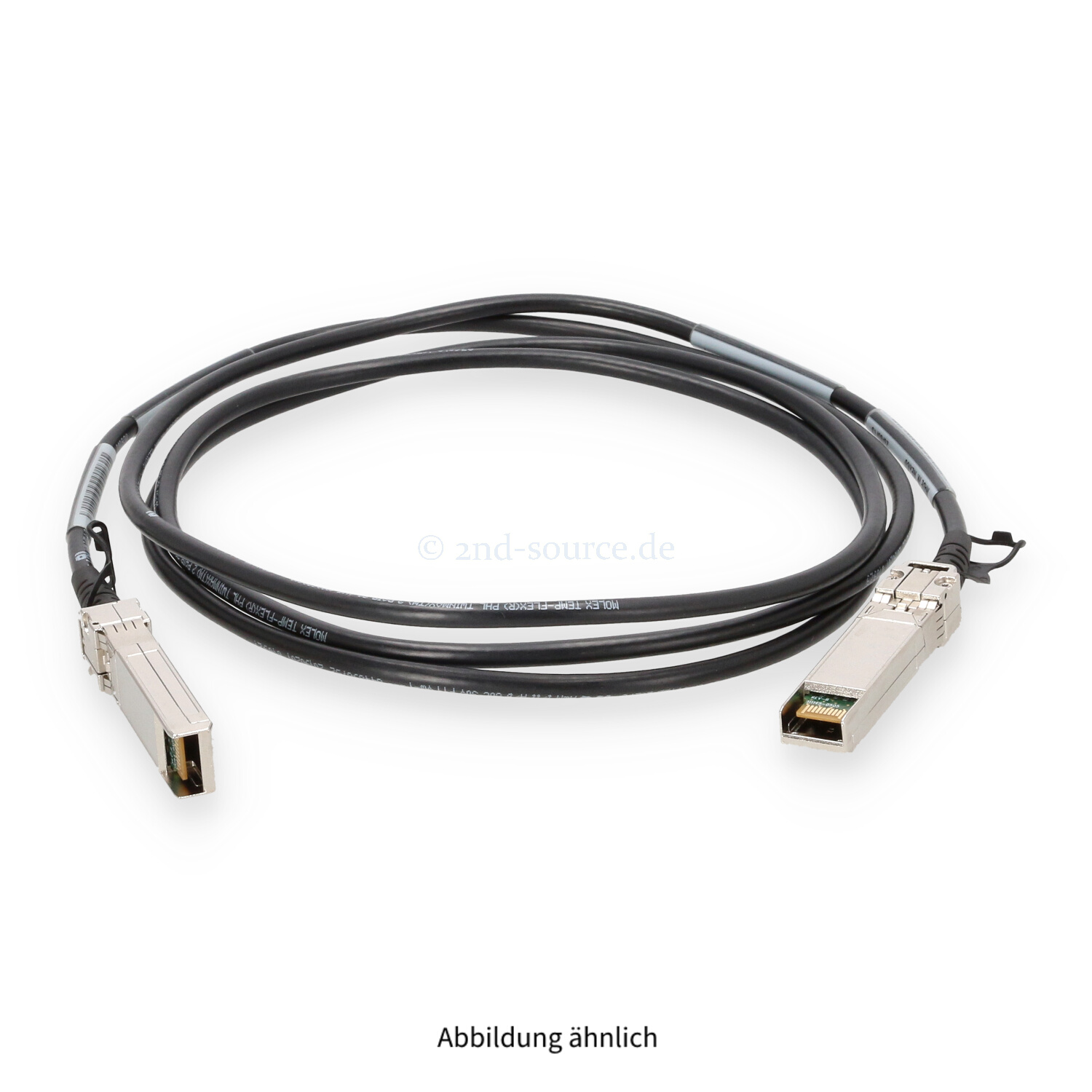 NetApp 2.00m SFP28 to SFP28 25GbE DAC Direct Attach Copper Cable X66240A-2 112-00598