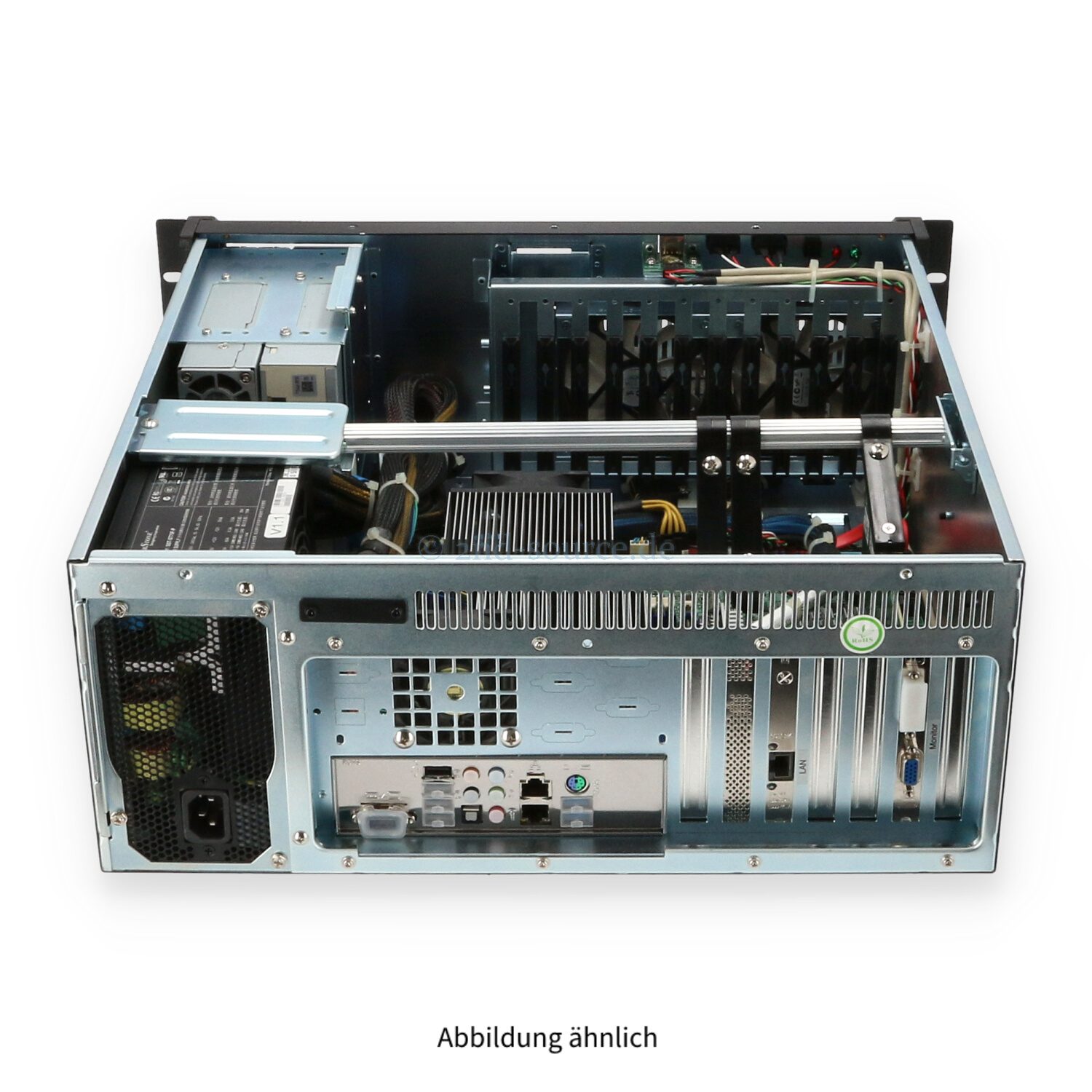DSM Computer 96M1790-ATX-C602 4xSFF 2P E5-2418L 2.00GHz 4C 16GB RS2BL040 9301CT 4x 500GB HDD 1x 700W