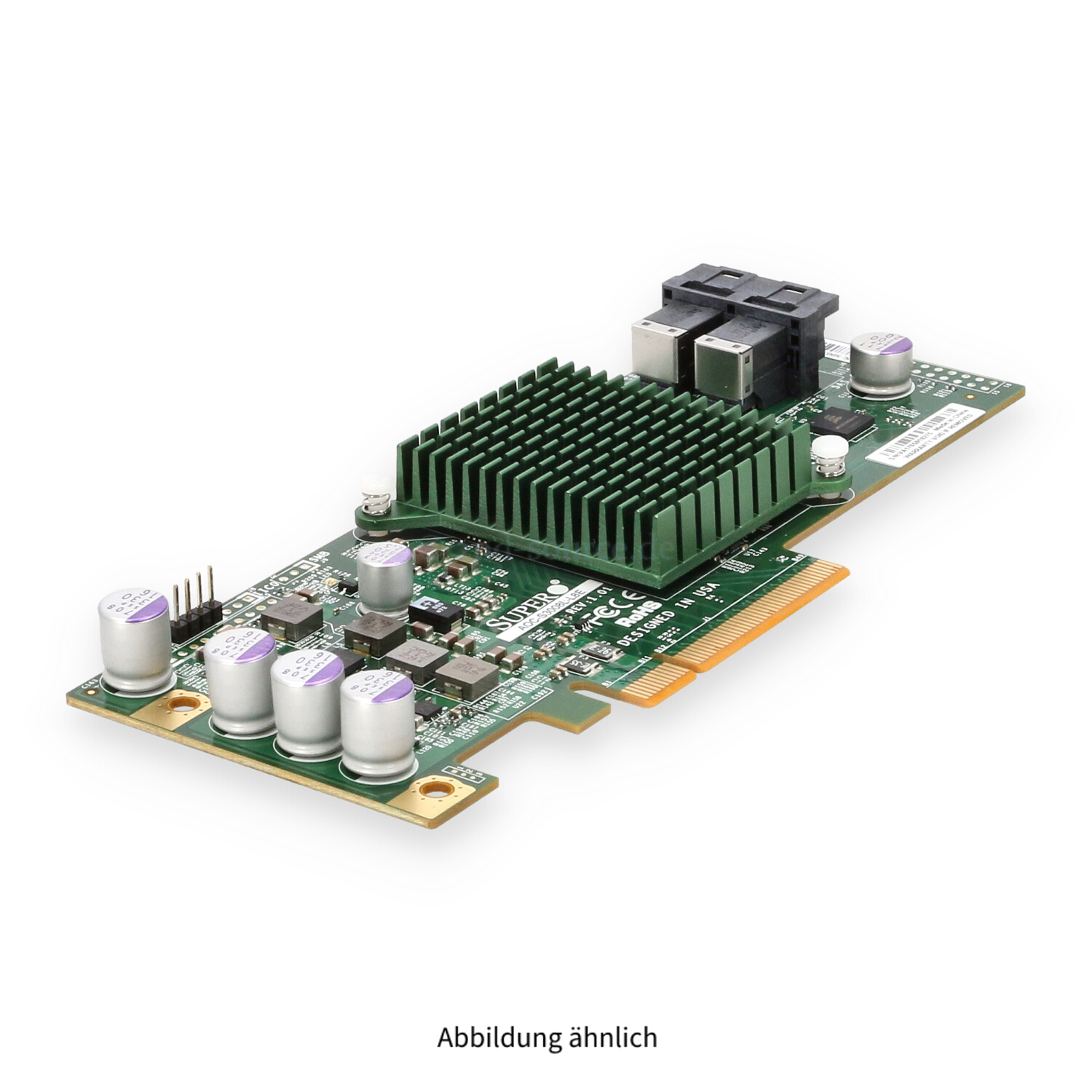 Supermicro Broadcom 3008 12G PCIe SAS HBA AOC-S3008L-L8E
