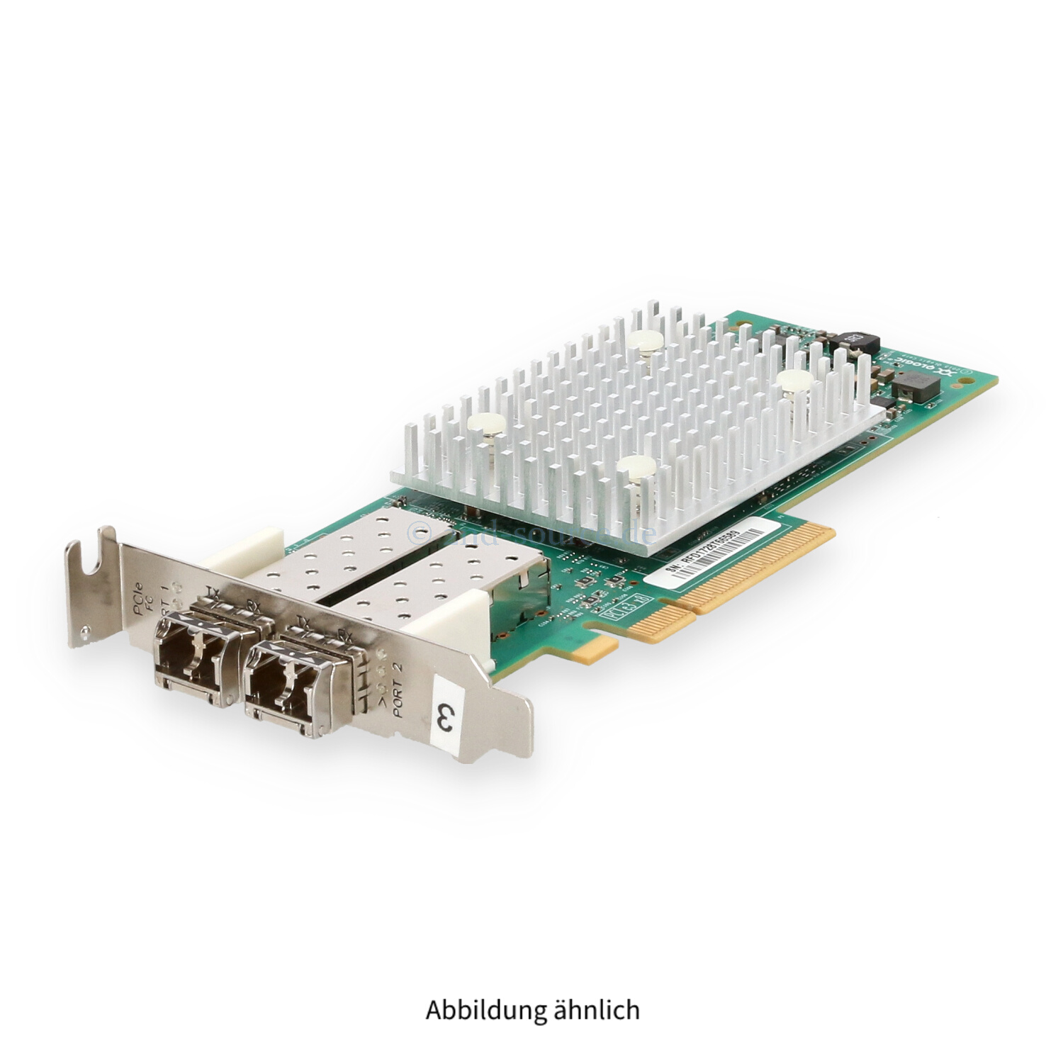 Fujitsu QLogic QLE2692 2x 16GB SFP+ Fibre Channel PCIe HBA Low Profile S26361-F5580-L502