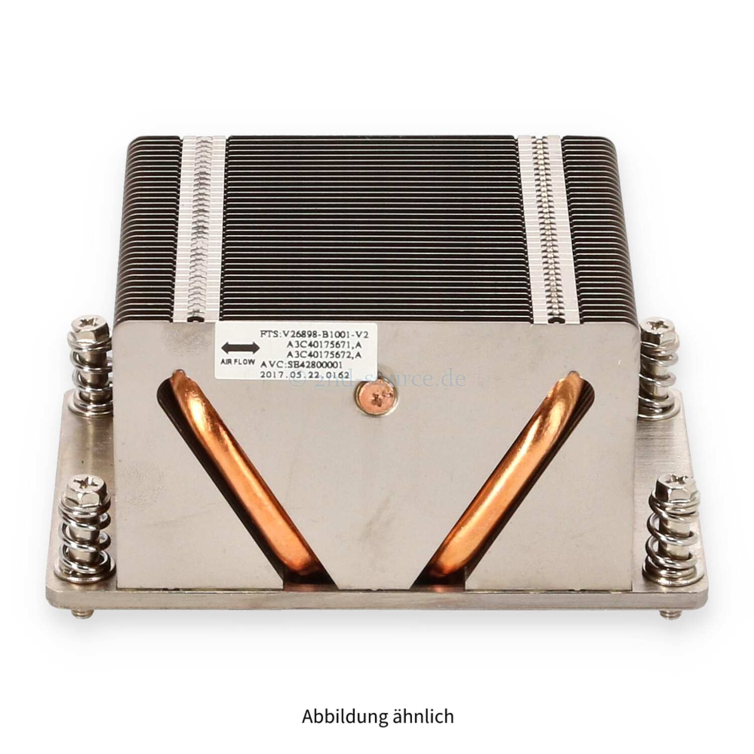 Fujitsu Performance Heatsink >120W RX2540 M1 M2 V26898-B1001-V2 38041726
