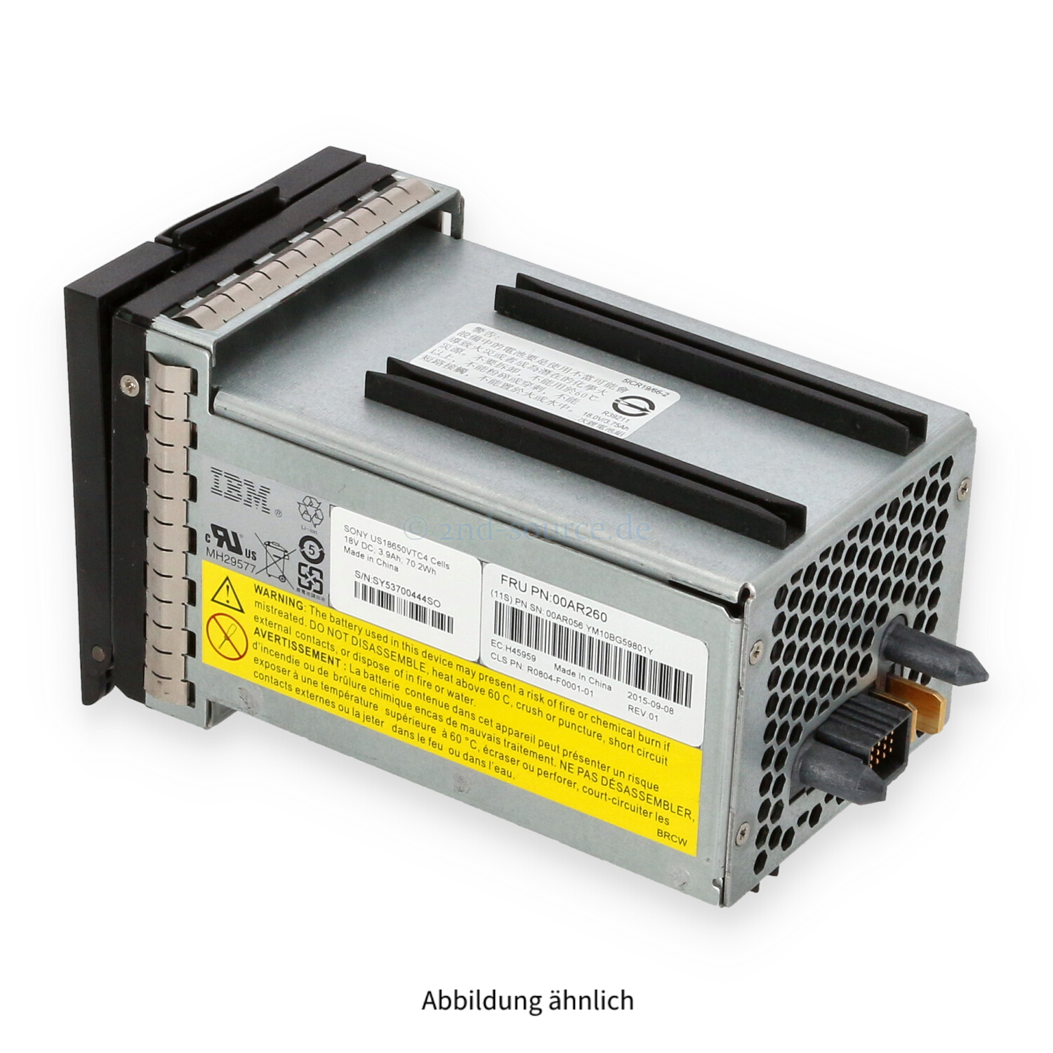 IBM SVC RAID Cache Battery Backup Module 00AR260 00AR056 IBM SVC RAID Cache Battery Backup Module 00AR260 00AR056