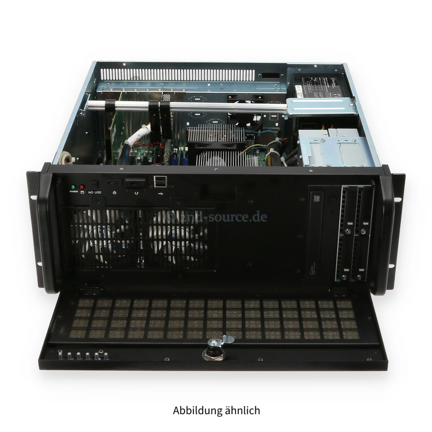 DSM Computer 96M1790-ATX-C602 4xSFF 2P E5-2418L 2.00GHz 4C 16GB RS2BL040 9301CT 4x 500GB HDD 1x 700W