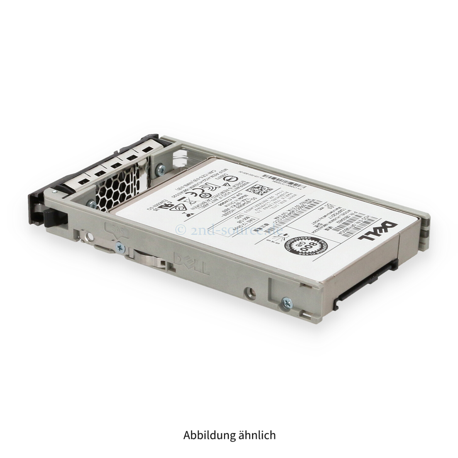 Dell 800GB SAS 12G SFF Write Intensive HotPlug SSD CW988 0CW988