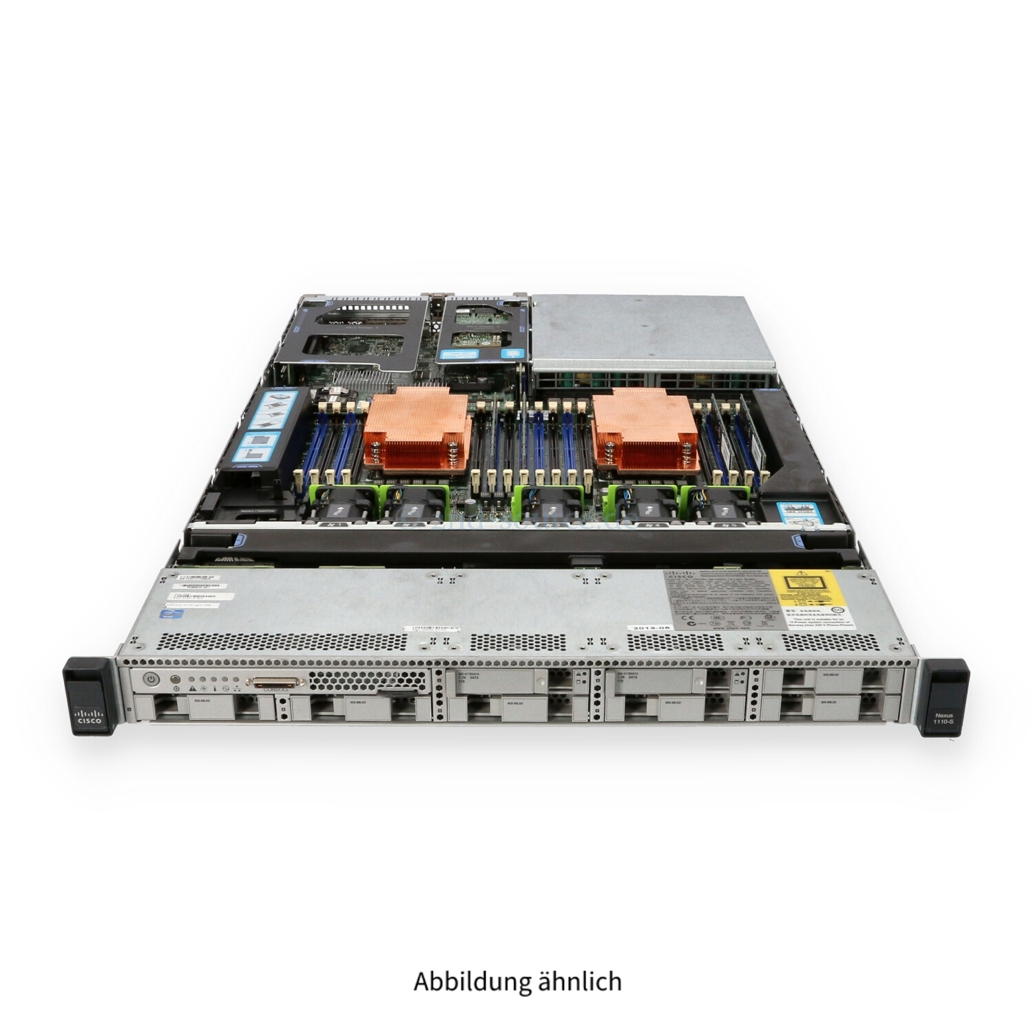 Cisco Nexus 1110-S 8xSFF 2P E5-2650 2.00GHz 8C 32GB I350 2x 1TB 7.2k SATA 6G SFF (2TB) 2x 650W Cisco Nexus 1110-S 8xSFF 2P E5-2650 2.00GHz 8C 32GB I350 2x 1TB 7.2k SATA 6G SFF (2TB) 2x 650W