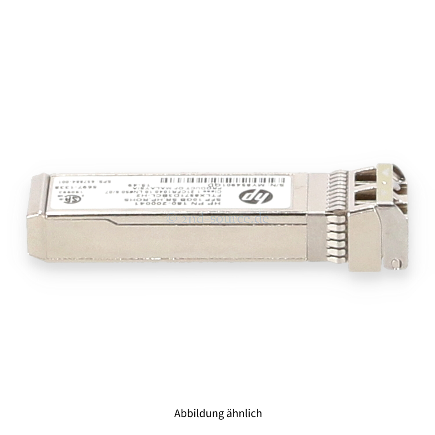 HPE 10GBase Short Wave SFP+ Transceiver Module StoreServ 20000 657884-001 5697-1338 HPE 10GBase Short Wave SFP+ Transceiver Module StoreServ 20000 657884-001 5697-1338