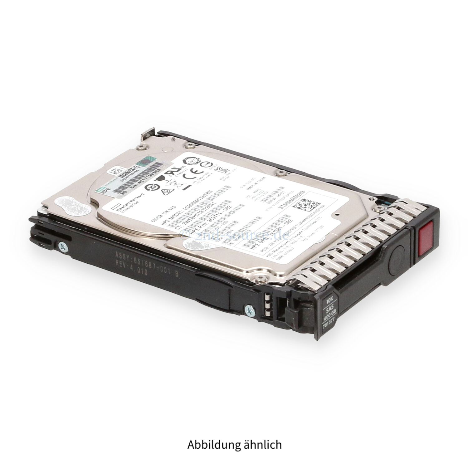 HPE 600GB 10k SAS 12G SFF SC HotPlug HDD 781516-B21 781577-001