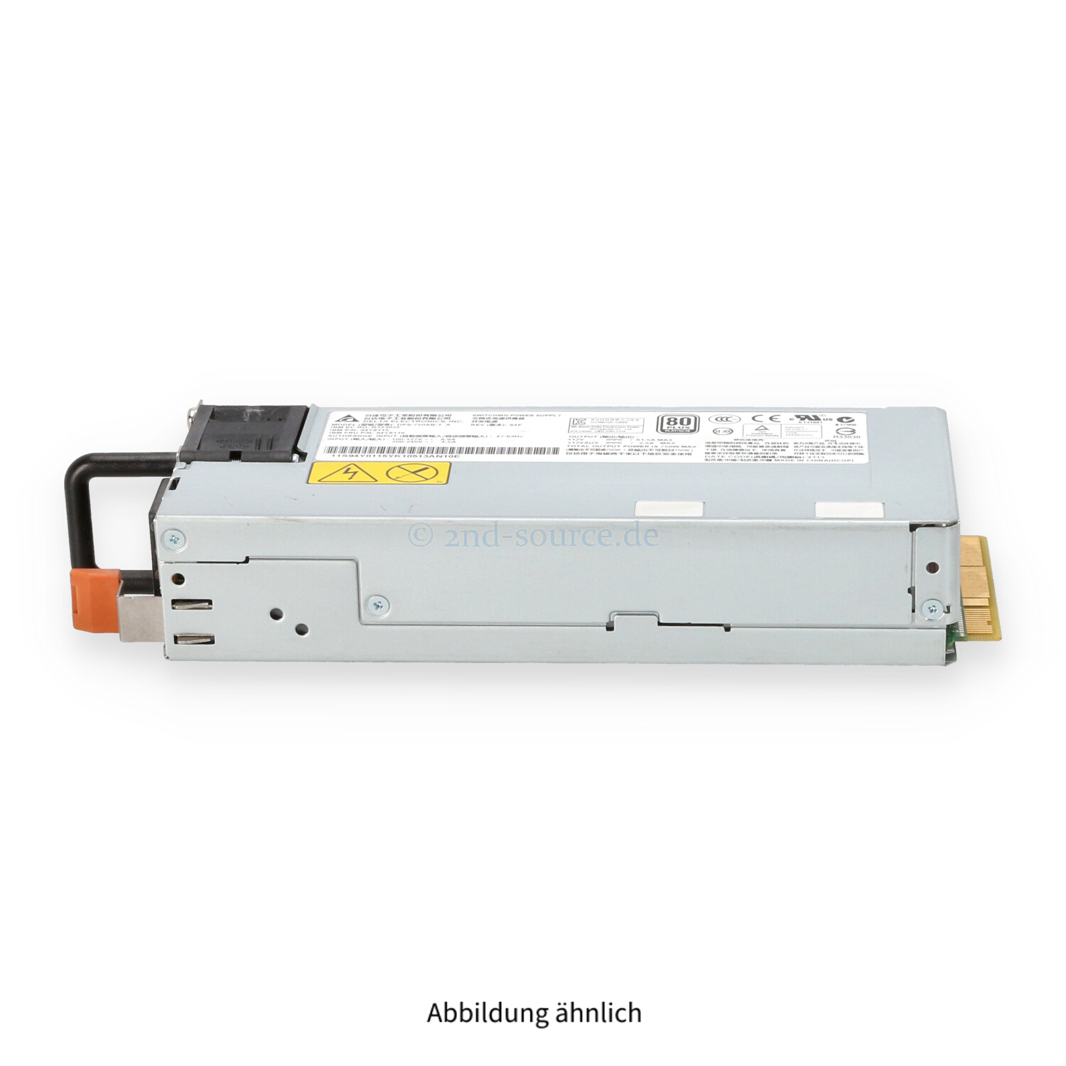 IBM 750W Platinum 80 Plus Power Supply x3650 M4 94Y8116 94Y8115 IBM 750W Platinum 80 Plus Power Supply x3650 M4 94Y8116 94Y8115
