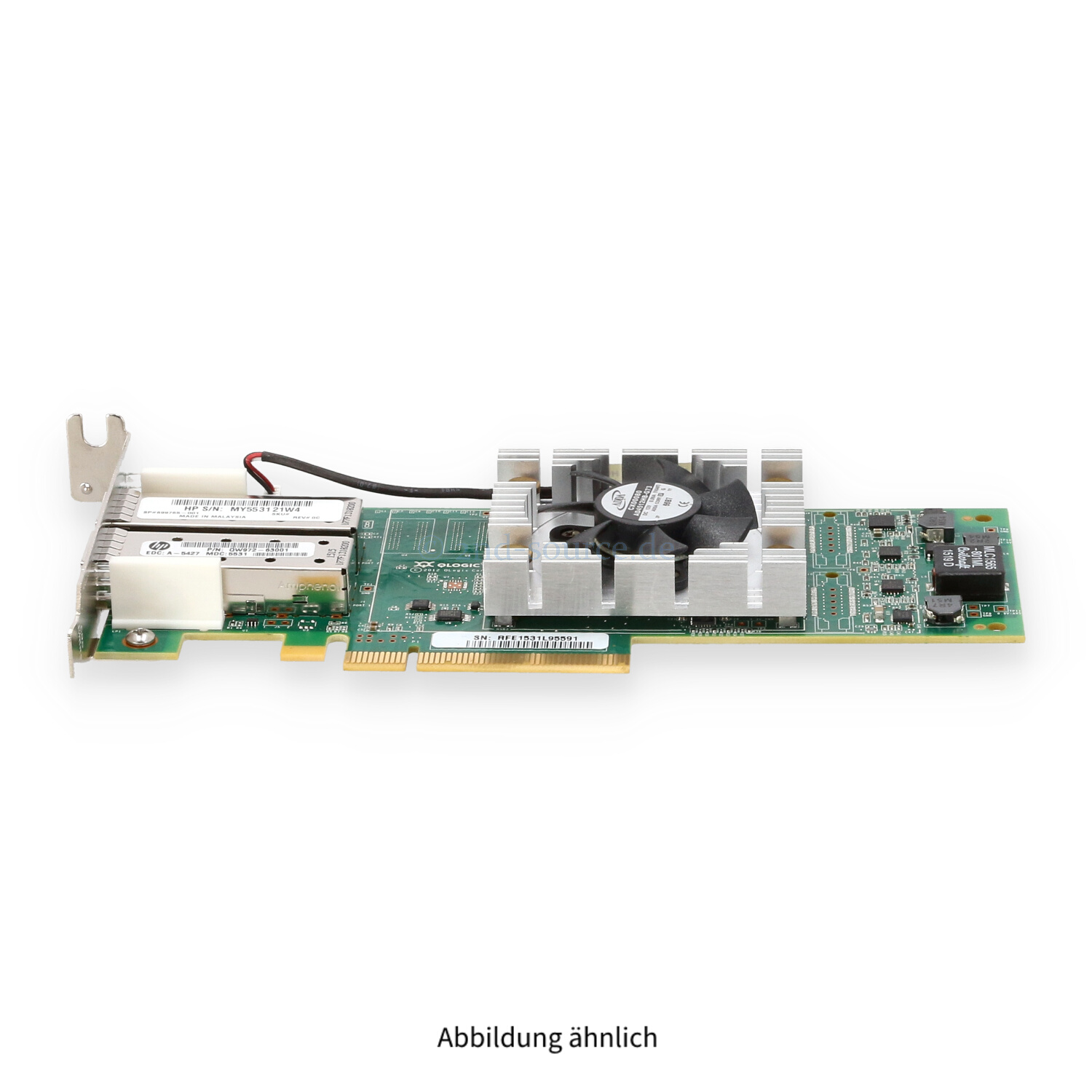 HPE SN1000Q 2x 16GB SFP+ Fibre Channel PCIe HBA Low Profile 699765-001