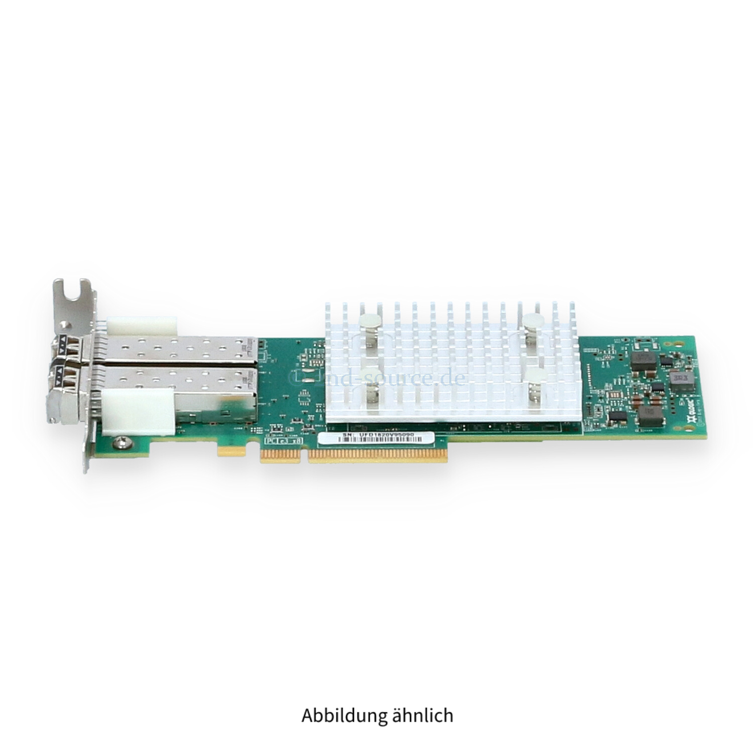 Fujitsu QLogic QLE2692 2x 16GB SFP+ Fibre Channel PCIe HBA Low Profile QLE2692-F S26361-F5580-E202