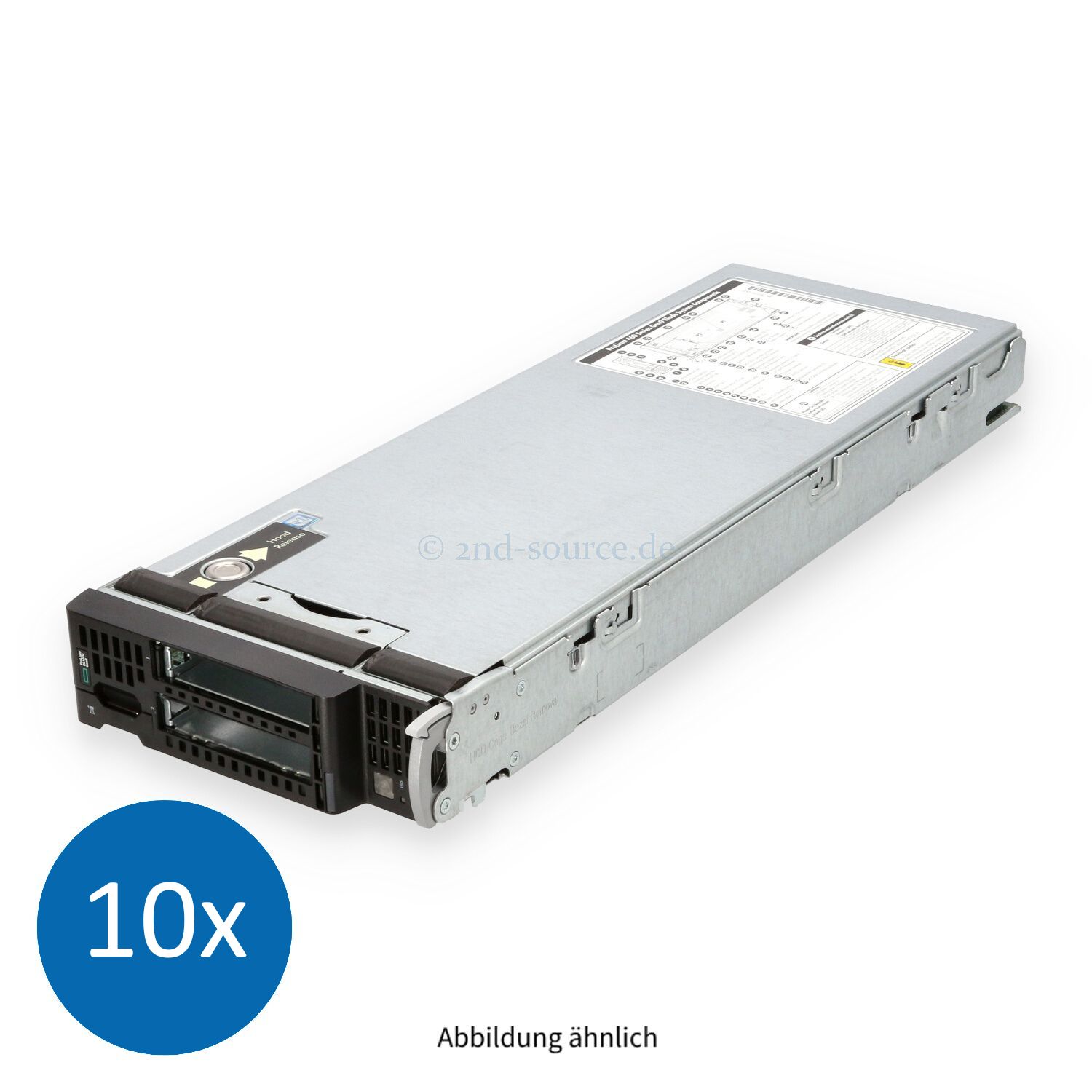10x HPE ProLiant BL460c G9 2x Heatsink QMH2672 CTO Server