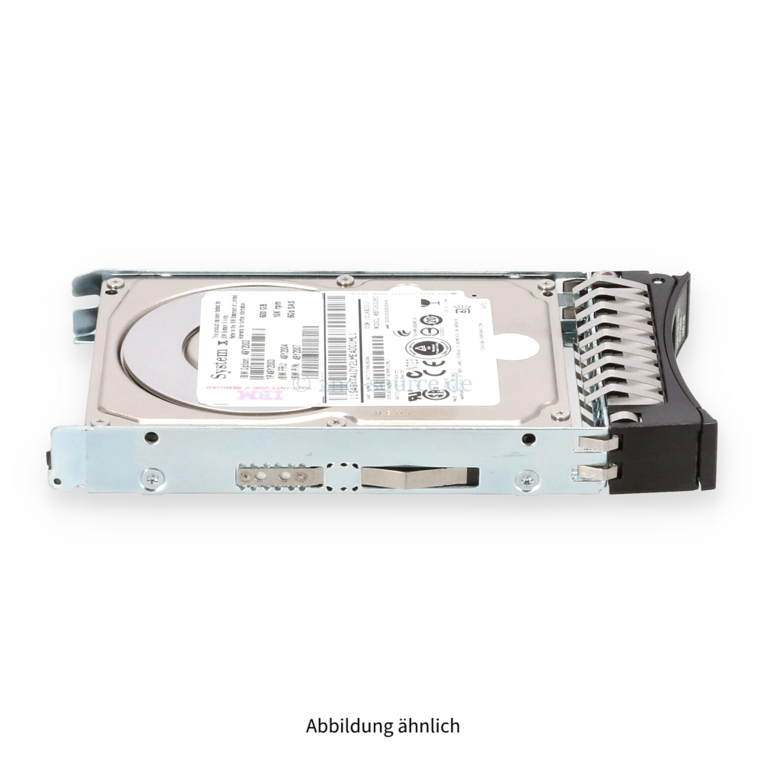 IBM 600GB 10k SAS 6G SFF HotPlug HDD x3550 M2 M3 x3650 M2 M3 49Y2003 49Y2004 49Y2007