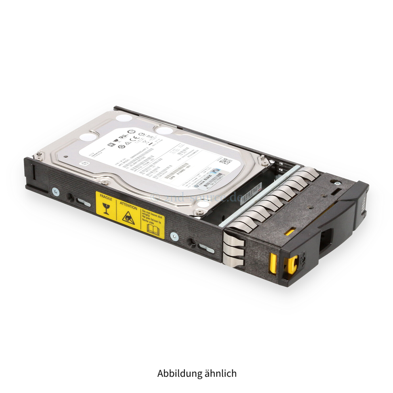HPE 3PAR 6TB 7.2k SAS 12G LFF HotPlug HDD K2P96A 810768-001 823123-001