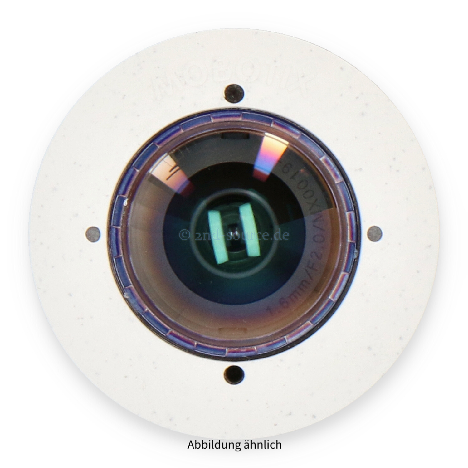 Mobotix 6MP Fisheye Kamerasensormodul Mikrofon IP66 weiß Mx-O-SMA-S-6D016