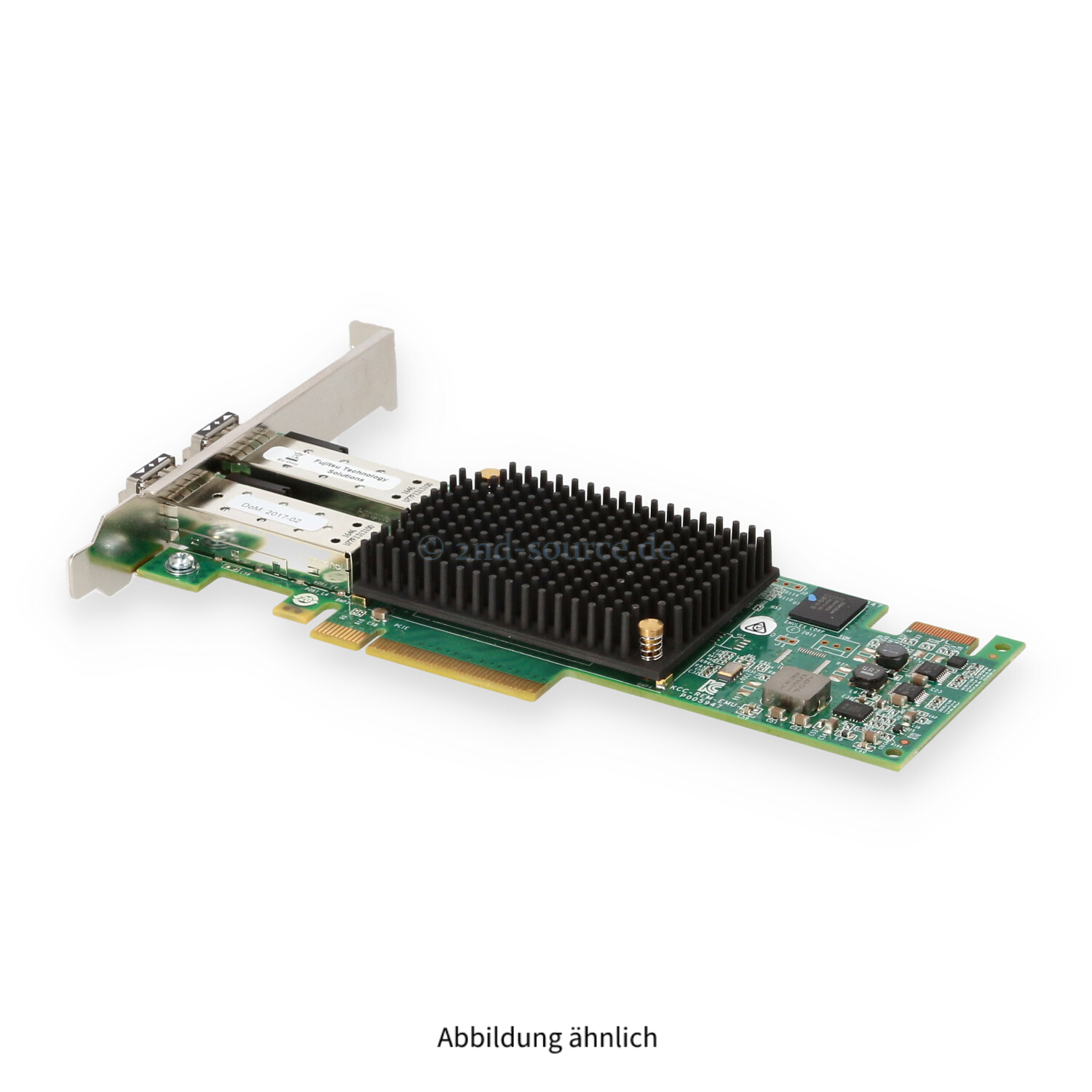 Fujitsu Emulex LightPulse LPE16002 2x 16GB SFP+ Fibre Channel PCIe HBA High Profile S26361-F4994-L502 A3C40157682 38034969