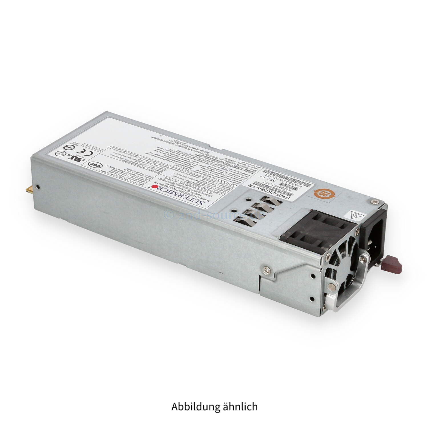 Supermicro 2000W HotPlug Power Supply PWS-2K08A-1R