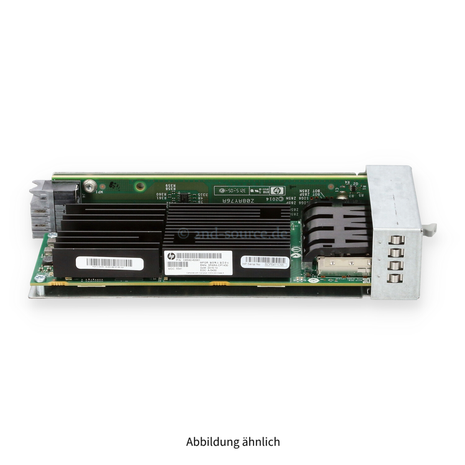 HPE 3PAR 4x 16GB SFP Fibre Channel Module StoreServ 20000 C8S92A C8S96A 782412-001 HPE 3PAR 4x 16GB SFP Fibre Channel Module StoreServ 20000 C8S92A C8S96A 782412-001