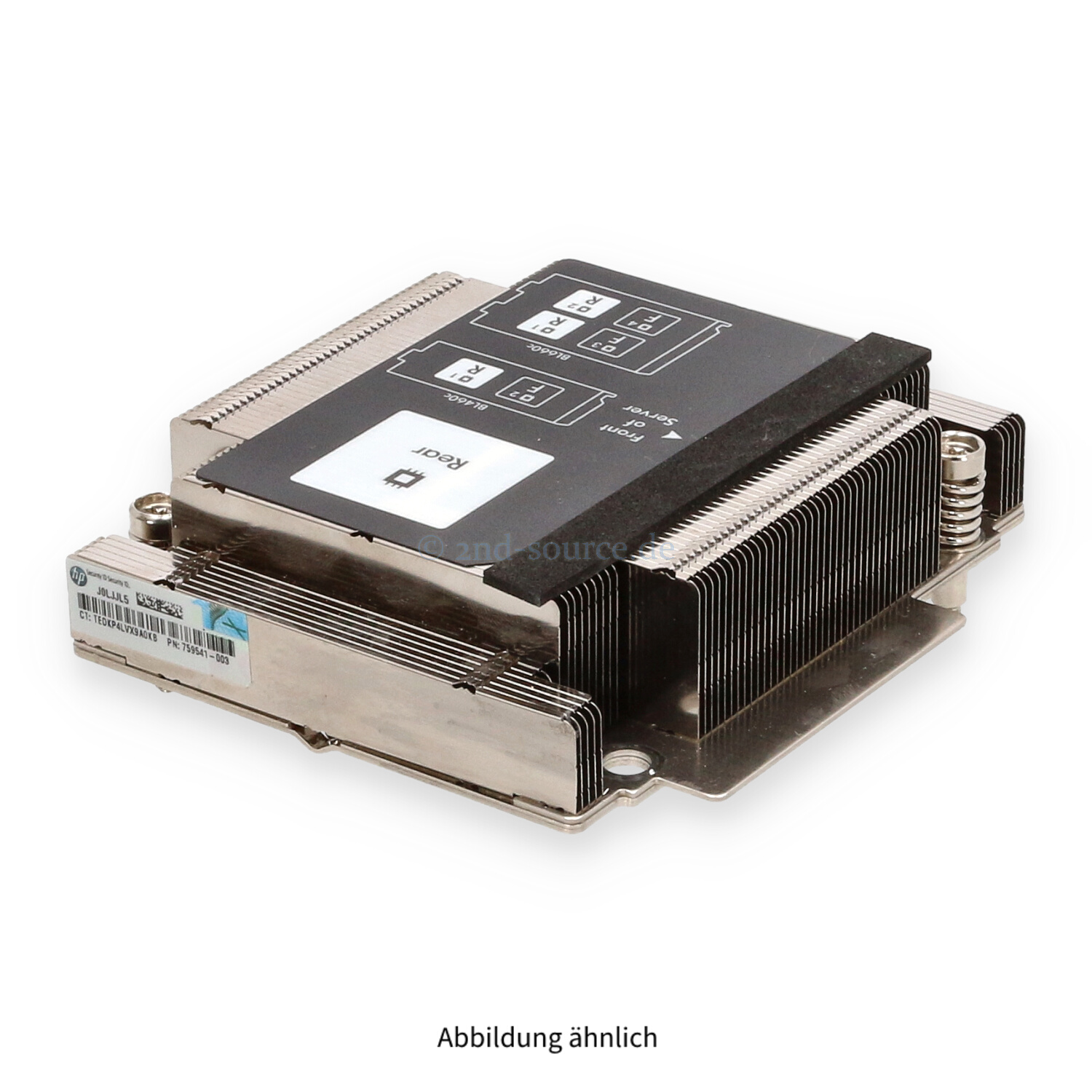 HPE Wide Heatsink CPU1 BL460c G9 777689-001 HPE Wide Heatsink CPU1 BL460c G9 777689-001