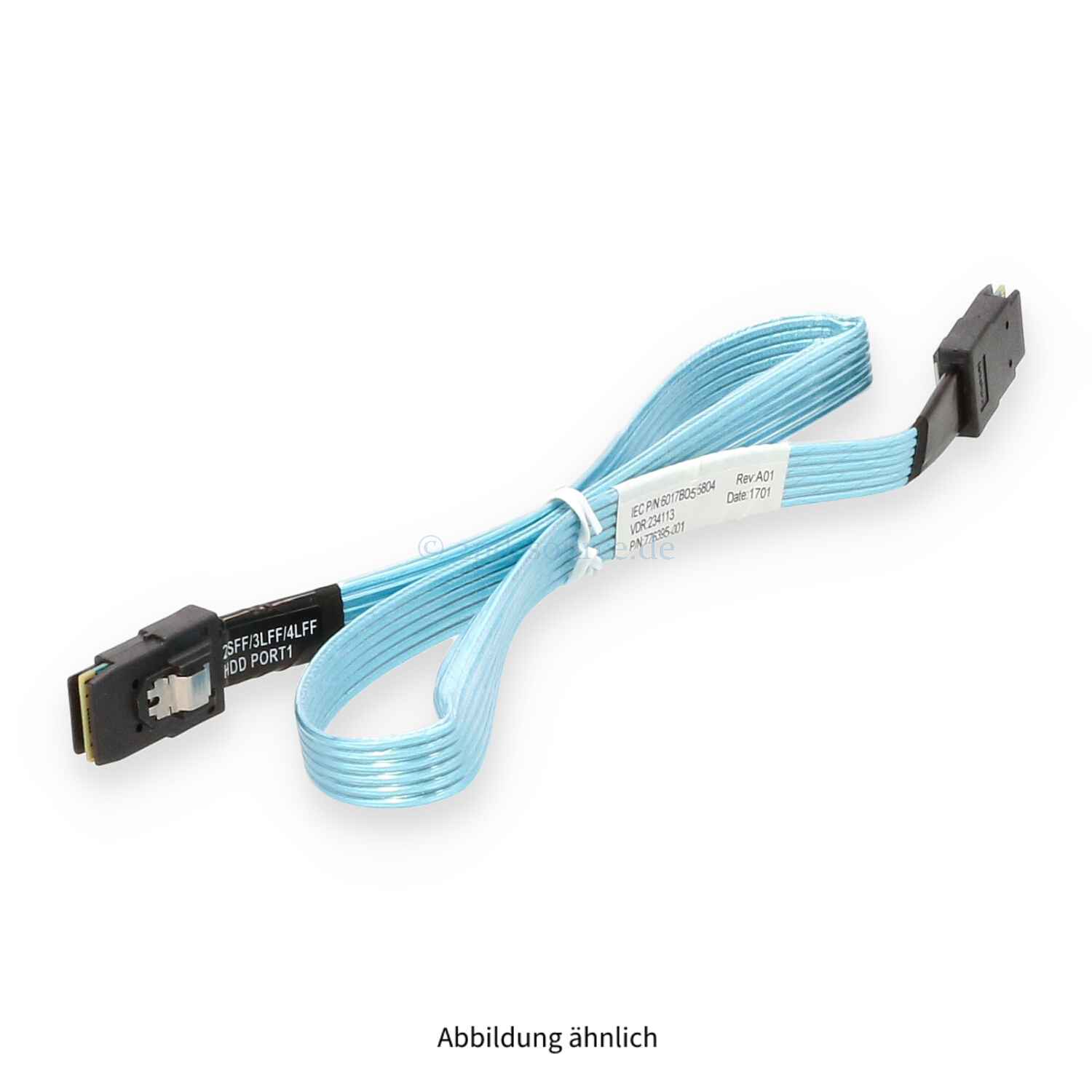 HPE 0.58m Mini-SAS SFF-8087 to Mini-SAS SFF-8087 Cable DL380 G9 784628-001 776395-001