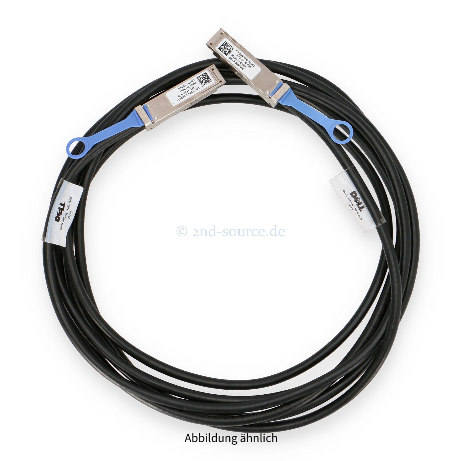 Dell 5.0m QSFP+ to QSFP+ 40G Direct Attach Cable J90VN 0J90VN