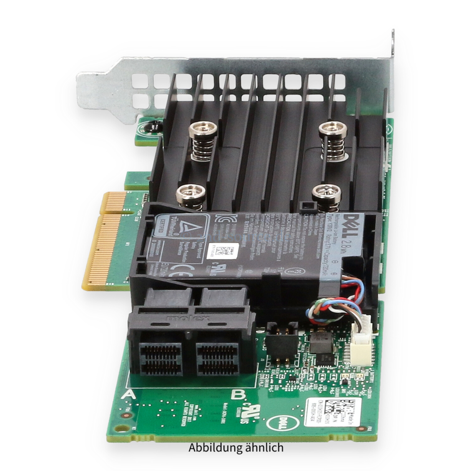 Dell PERC H740p 12G PCIe SAS RAID Controller Low Profile 3JH35 03JH35