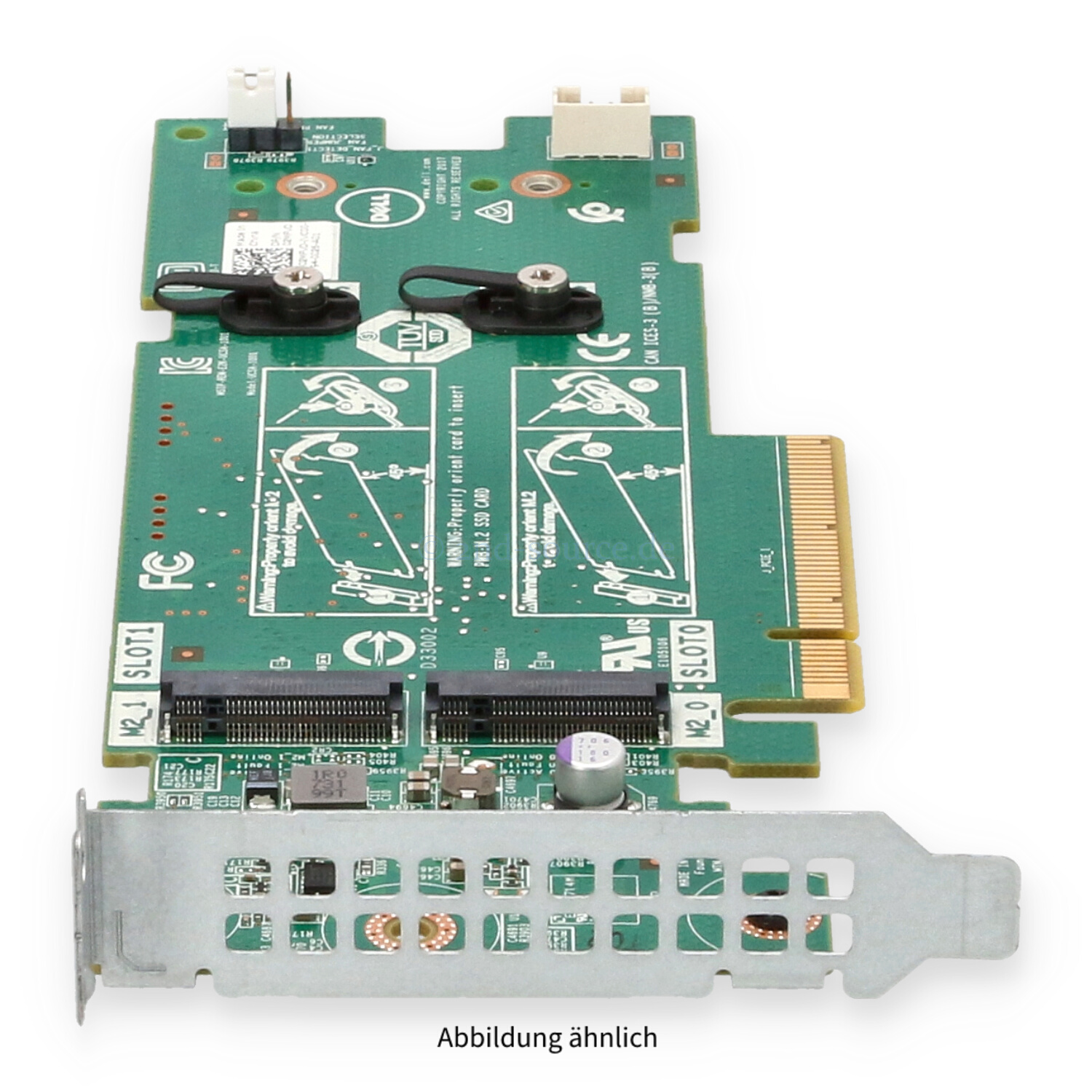 Dell BOSS M.2 Solid State Storage Adapter PCIe Low Profile 2MFVD 02MFVD