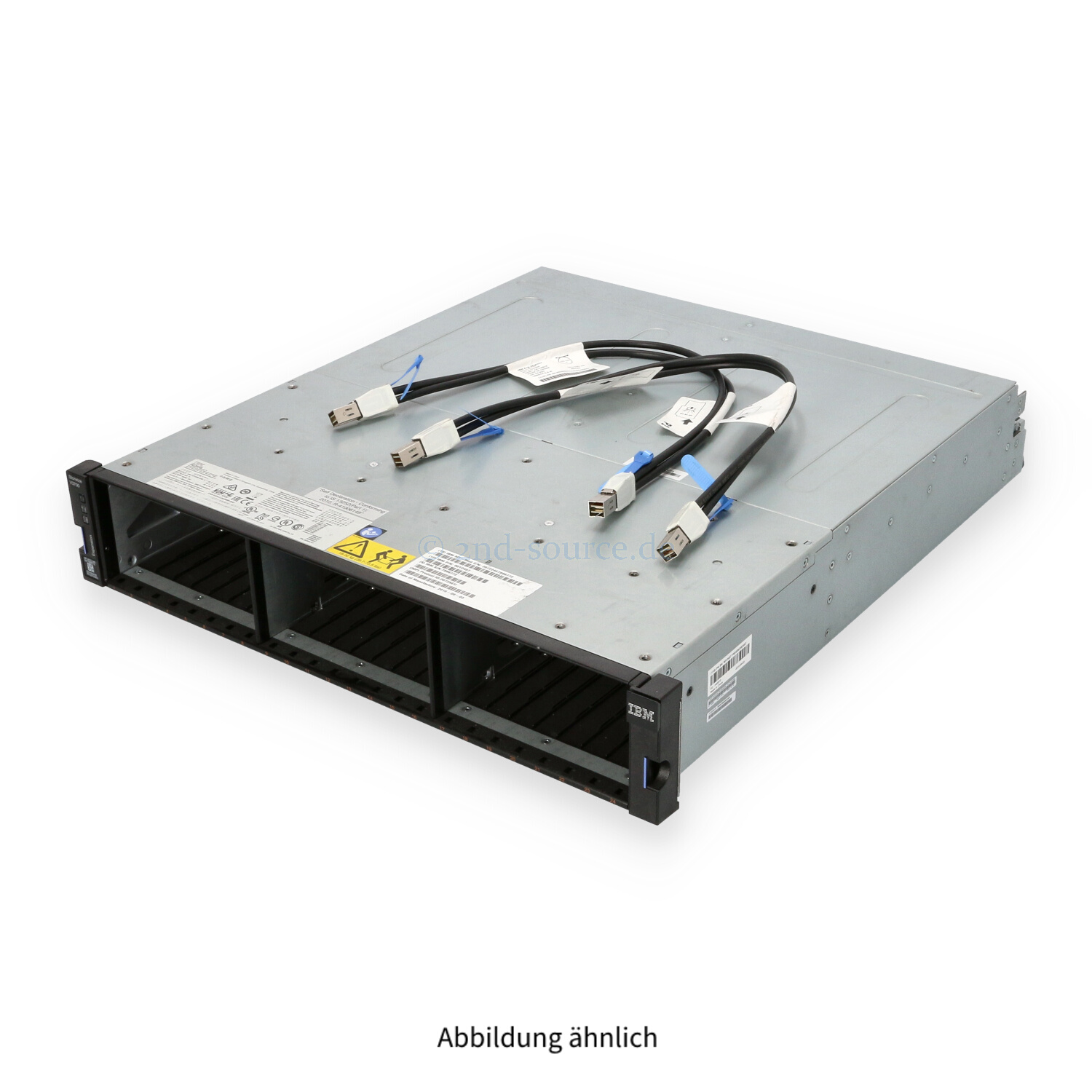 IBM V3700 Expansion mit 2x 800W 2072-24E 00Y2457