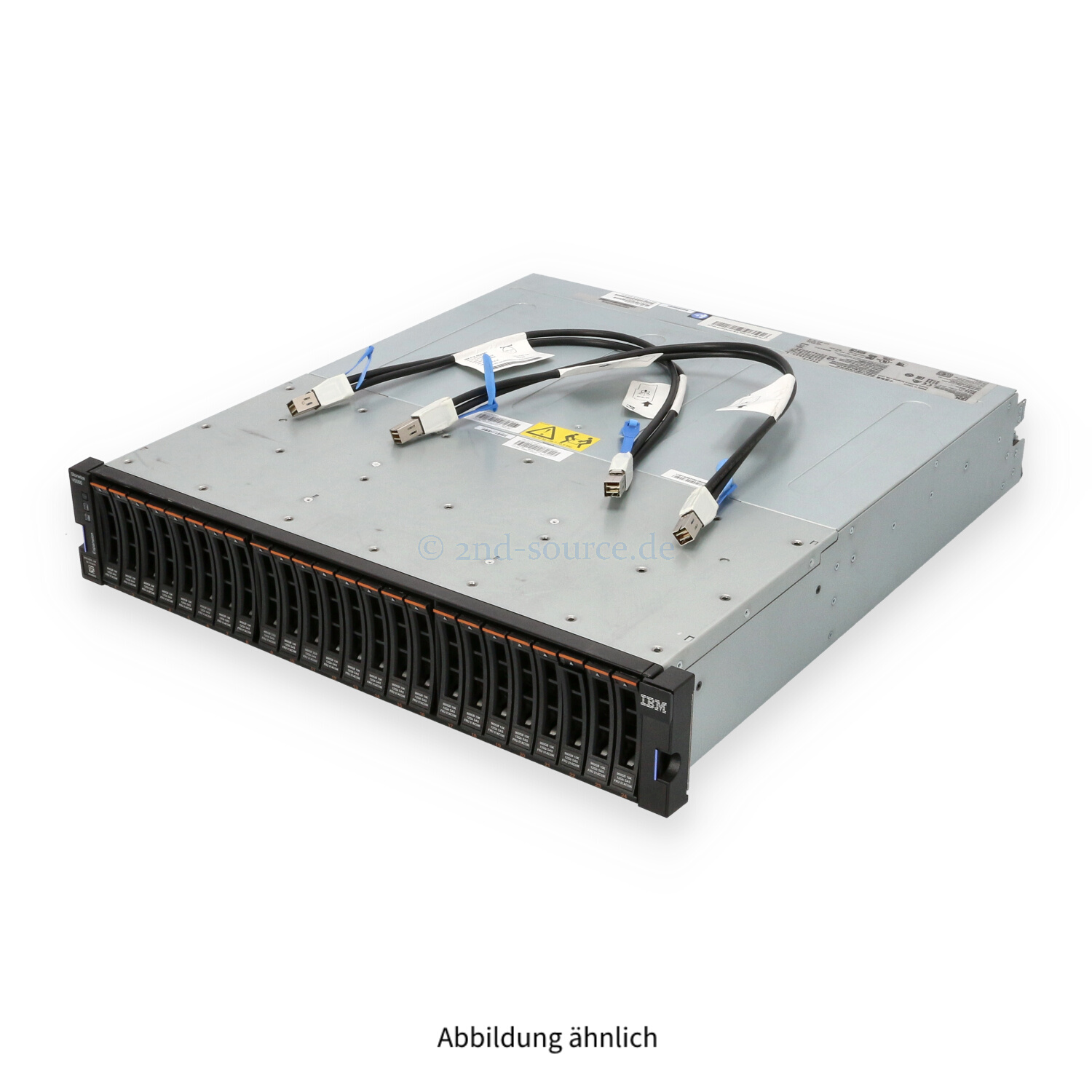IBM V5000 G2 Expansion mit 24x 900GB 10k SAS 12G SFF (21.6TB) 2x 800W 2078-24E IBM V5000 G2 Expansion mit 24x 900GB 10k SAS 12G SFF (21.6TB) 2x 800W 2078-24E