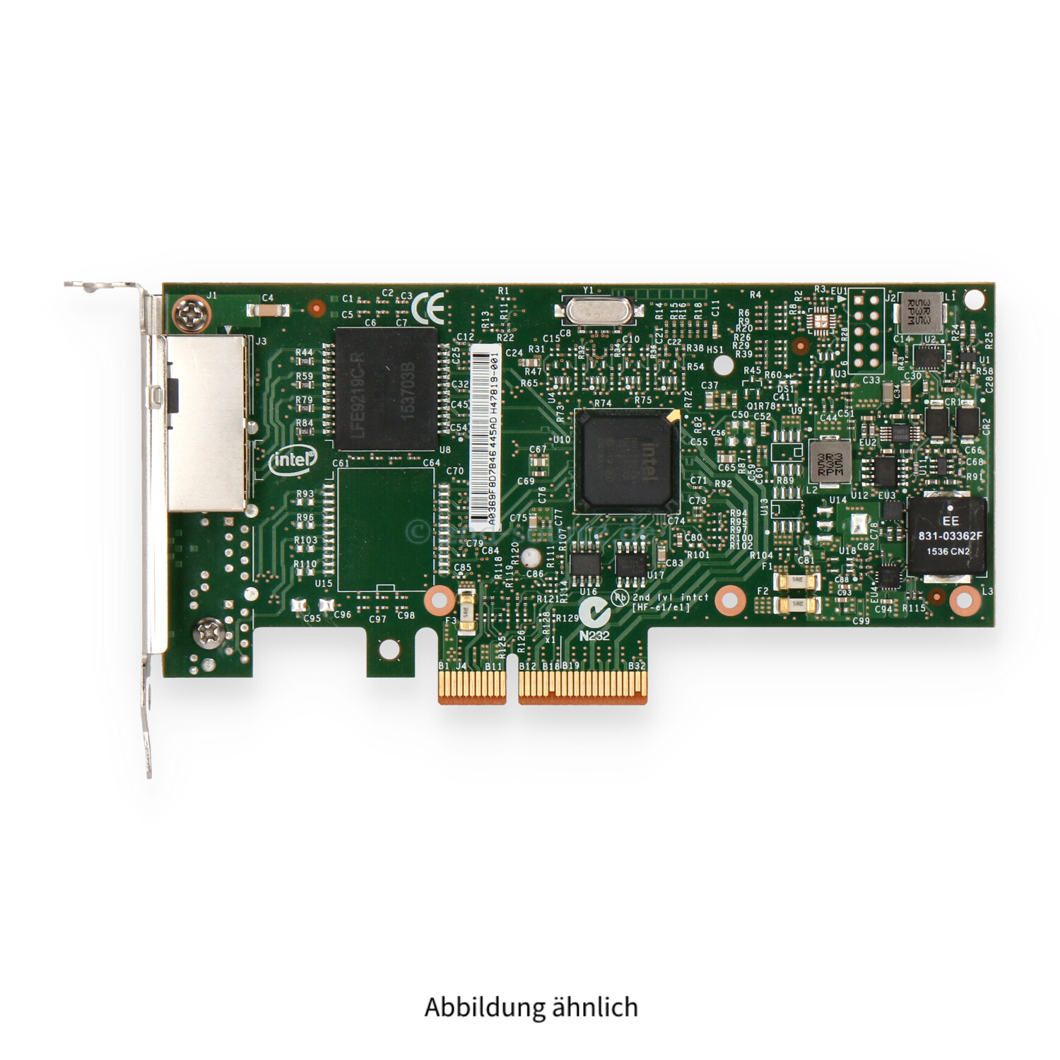 Intel I350-T2 2x 1000Base-T PCIe Server Ethernet Adapter Low Profile I350T2V2BLK E79939-001