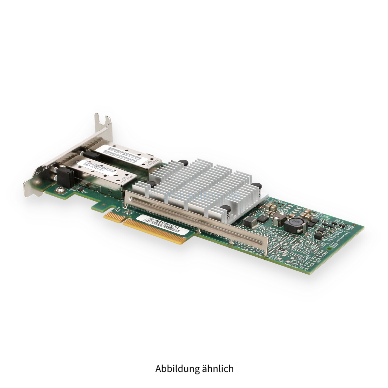 EMC Broadcom 957810A 2x 10GB SFP+ PCIe x8 Server Ethernet Adapter Low Profile 050-0045-01 BC0210406-01