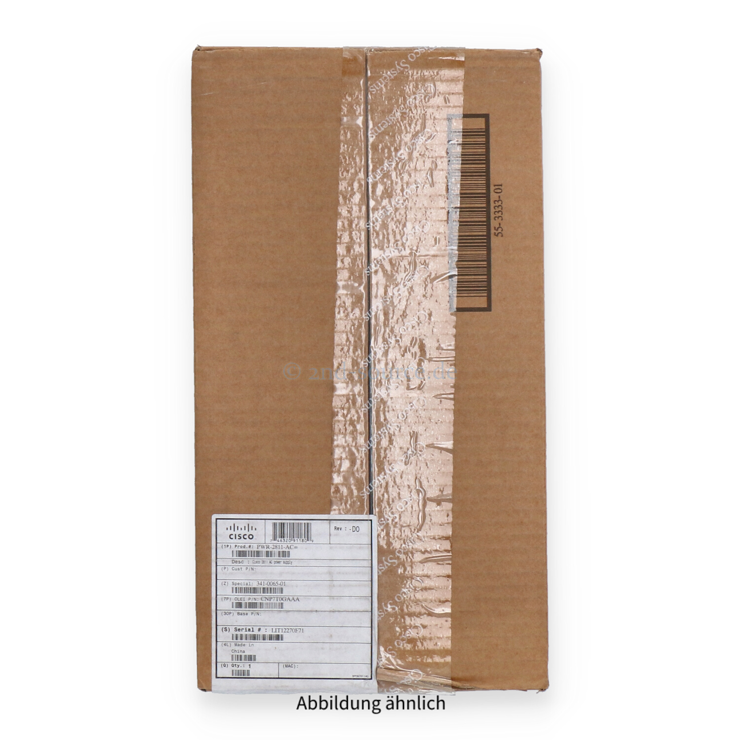 Cisco 125W HotPlug Power Supply Router 2811 PWR-2811-AC 341-0065-01